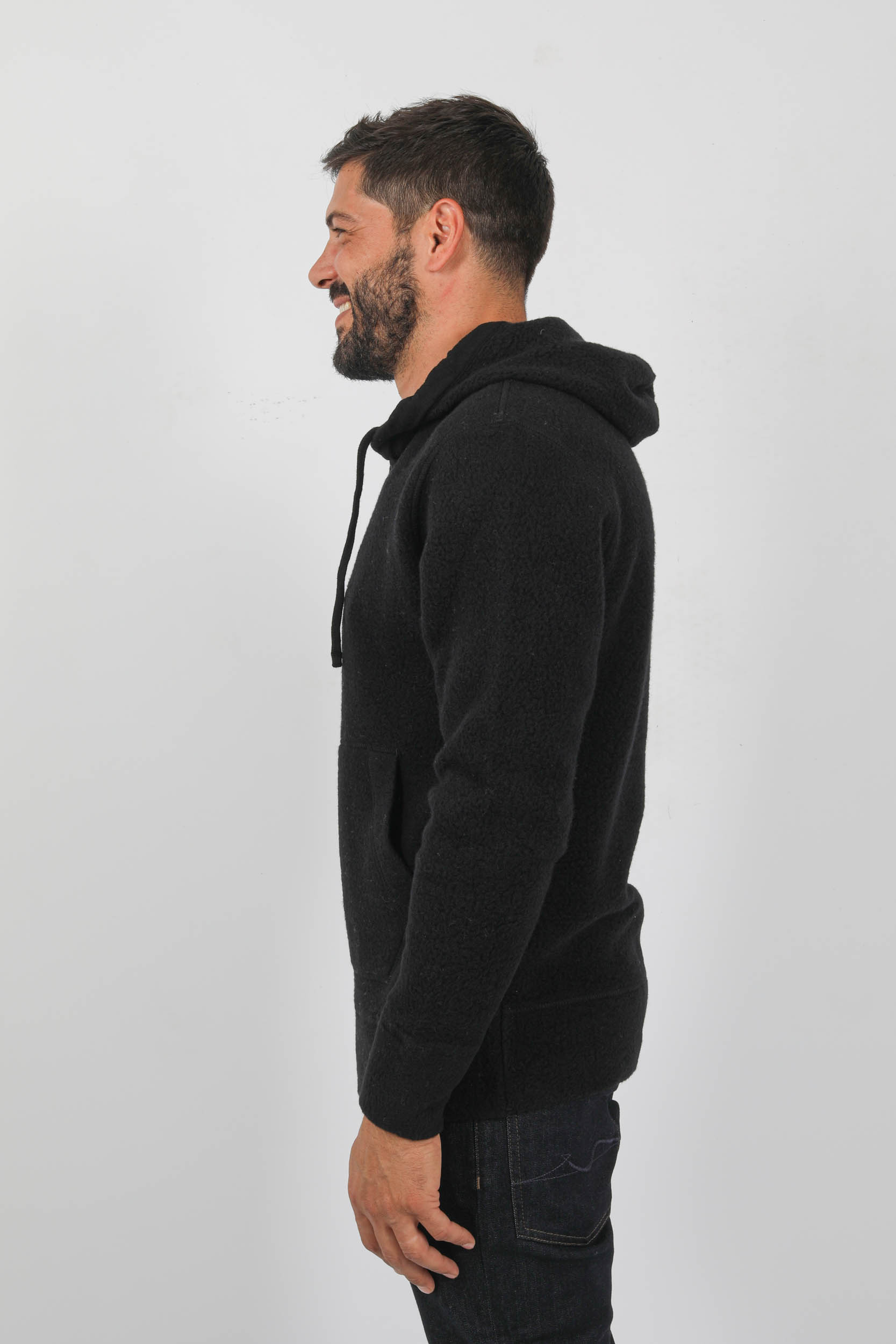 SWEAT EN POLAIRE C.P COMPANY NOIR S321A-999