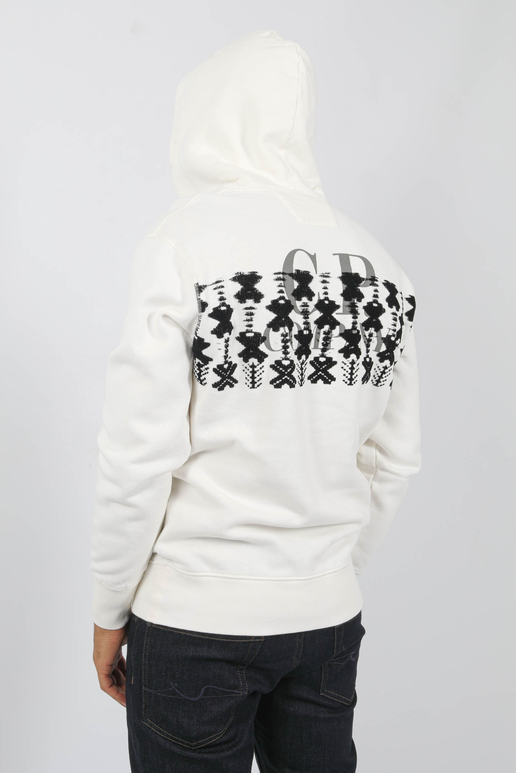 SWEAT A CAPUCHE C.P COMPANY LOGO S359A-103