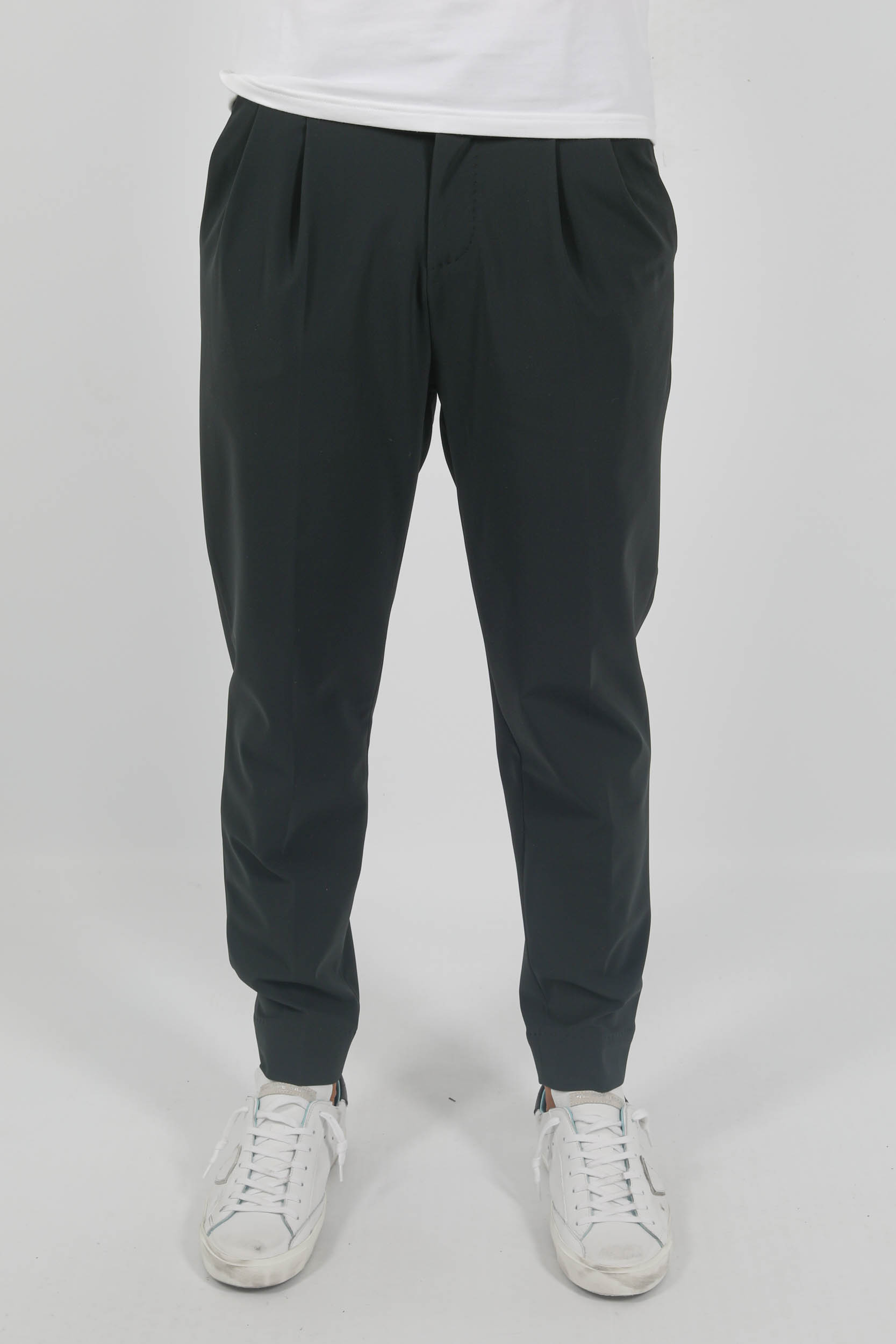 PANTALON RRD DOUBLES PINCES ANTHRACITE W23235-11