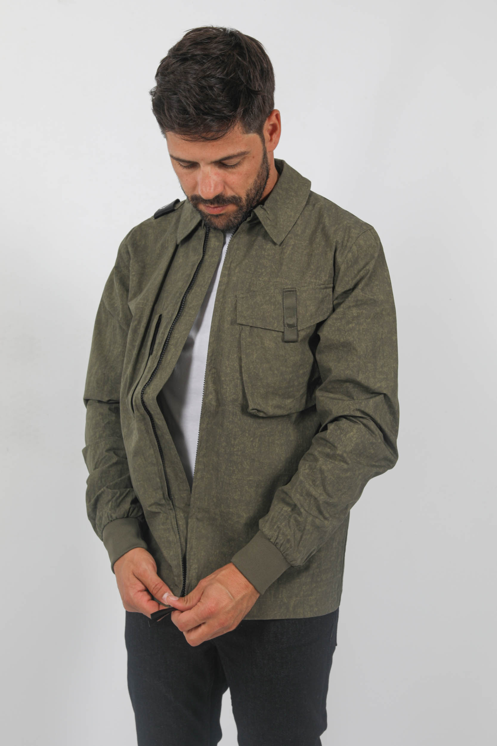 SURECHEMISE MASTRUM KAKI MAS1571-M306