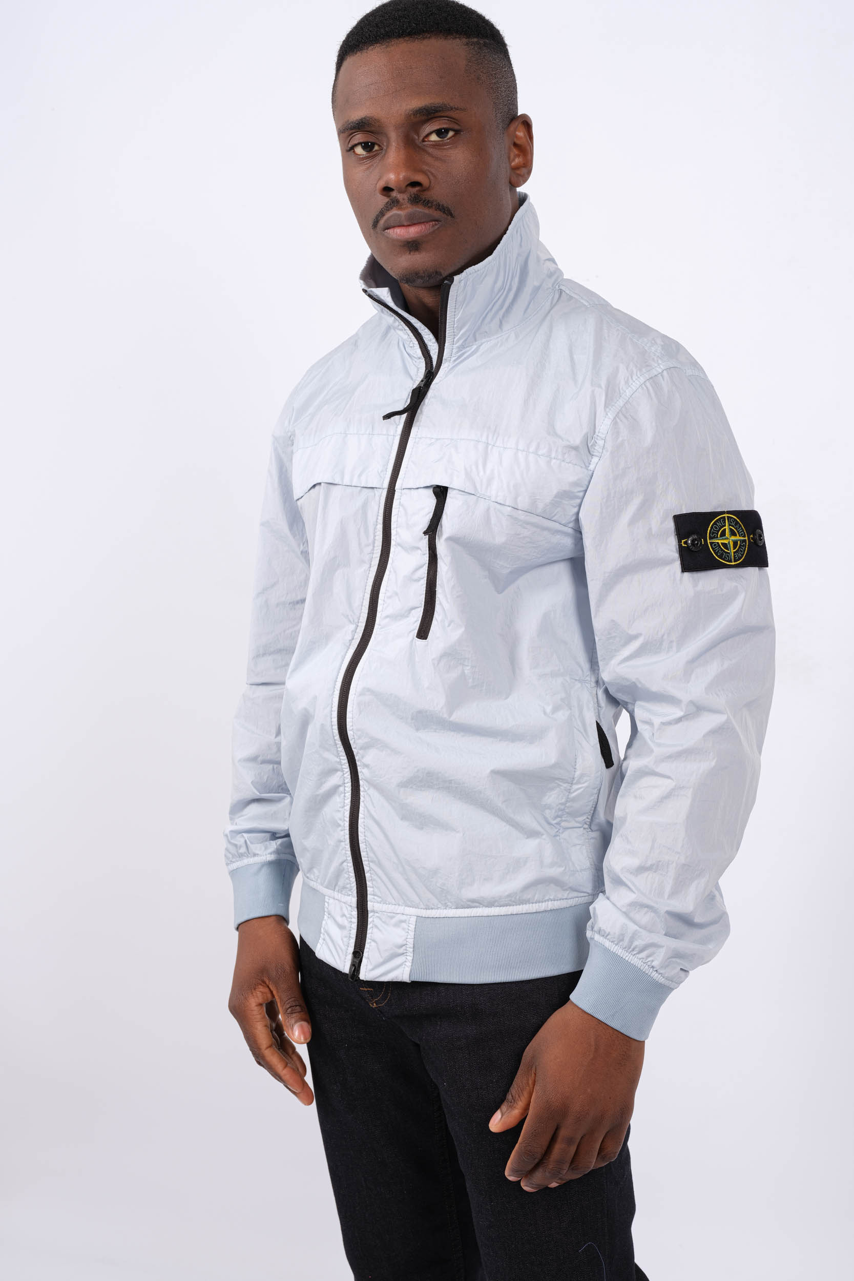 BLOUSON STONE ISLAND BLEU 801541022-V0041