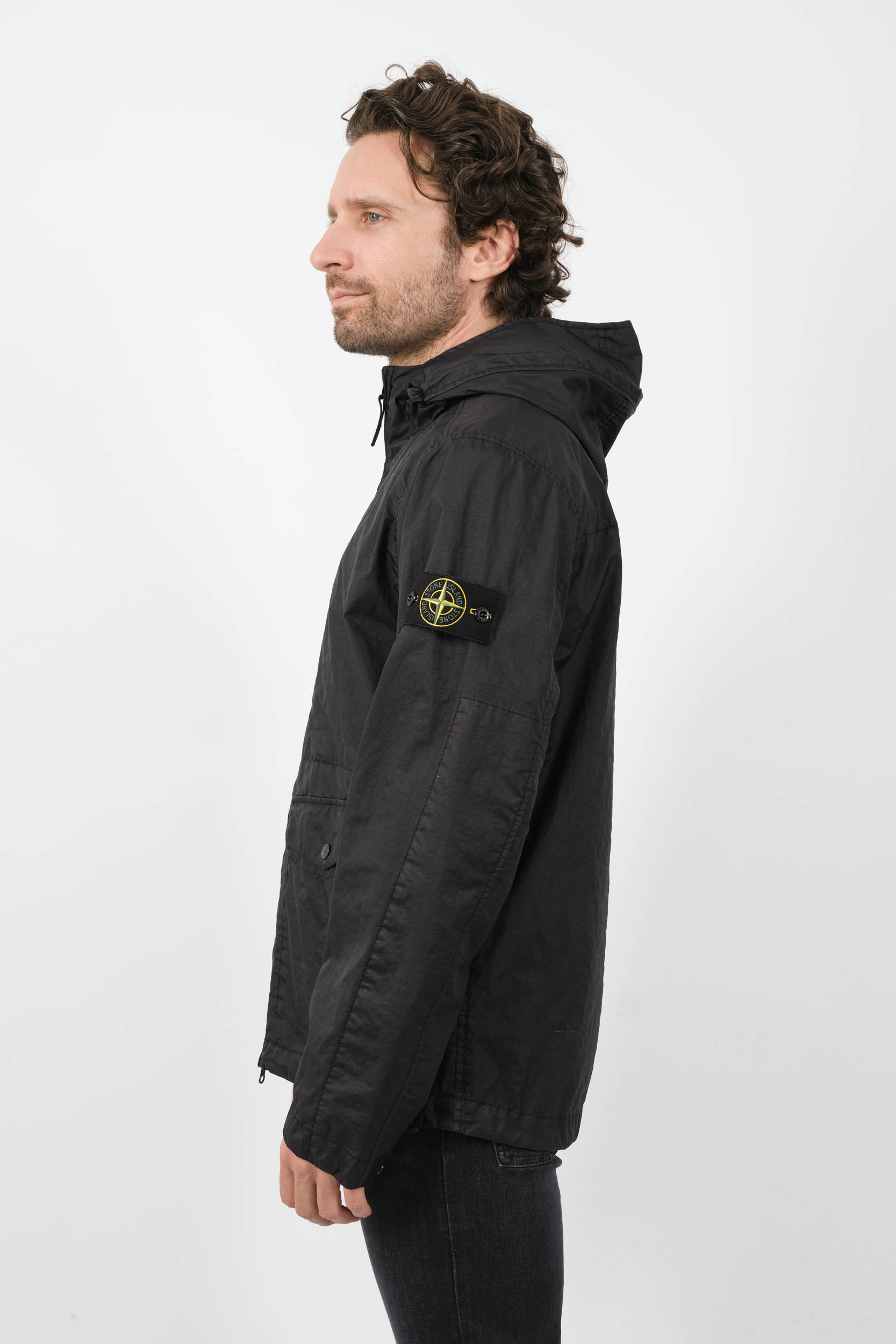 BLOUSON STONE ISLAND A CAPUCHE MARINE 801541123-V0020