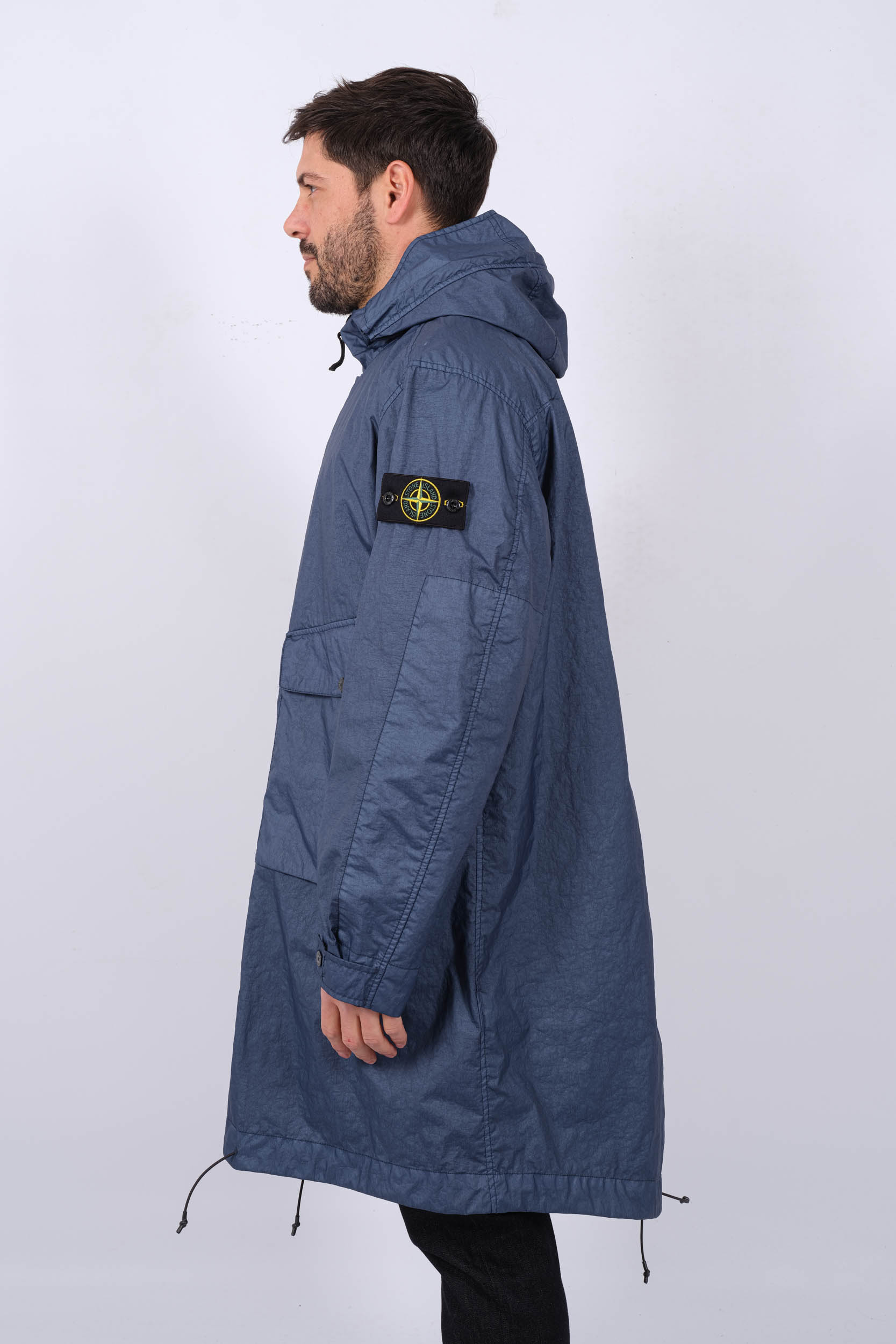 PARKA STONE ISLAND BLEUE 801570723-V0024