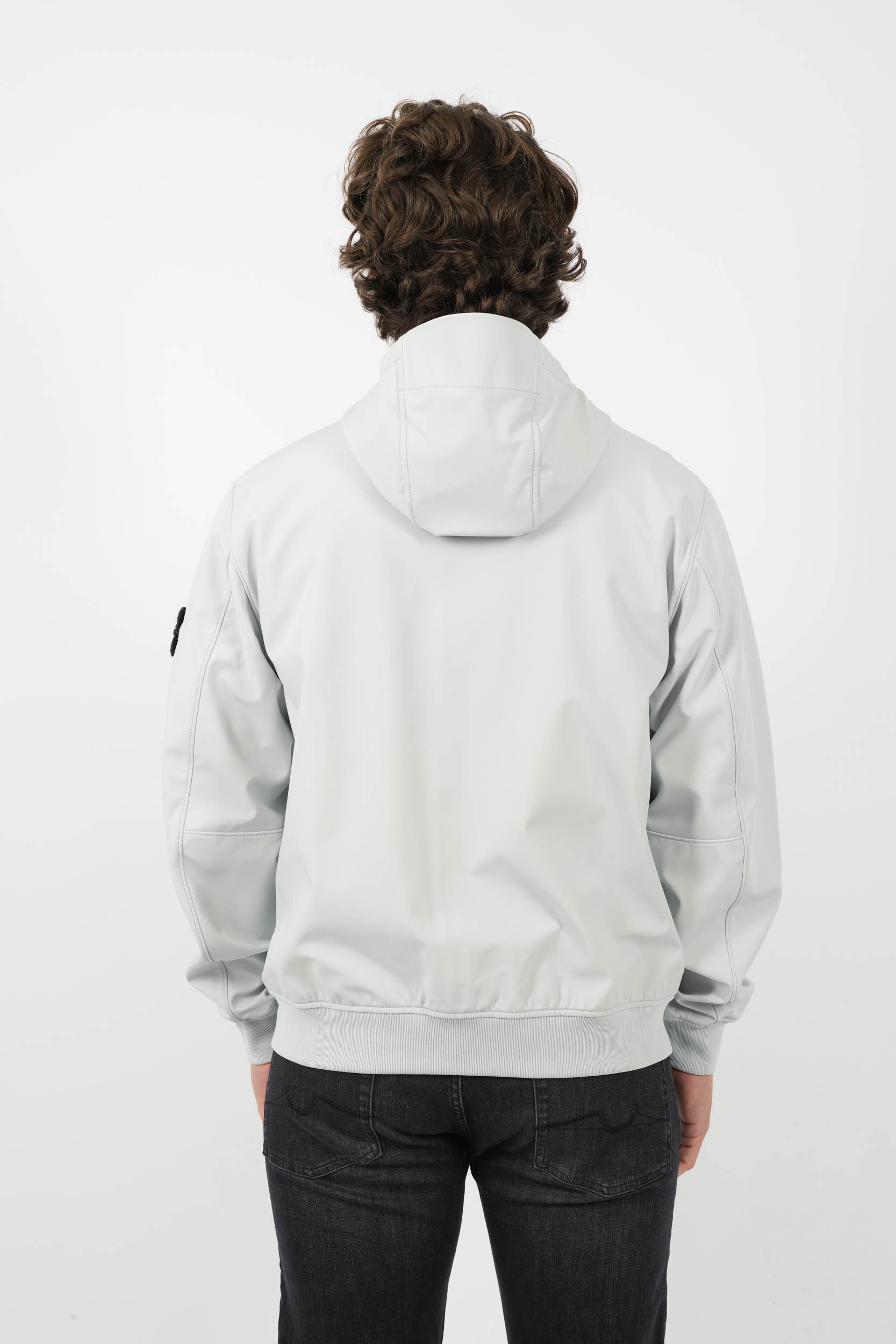 SOFT SHELL STONE ISLAND BLEU 801540227-V0041