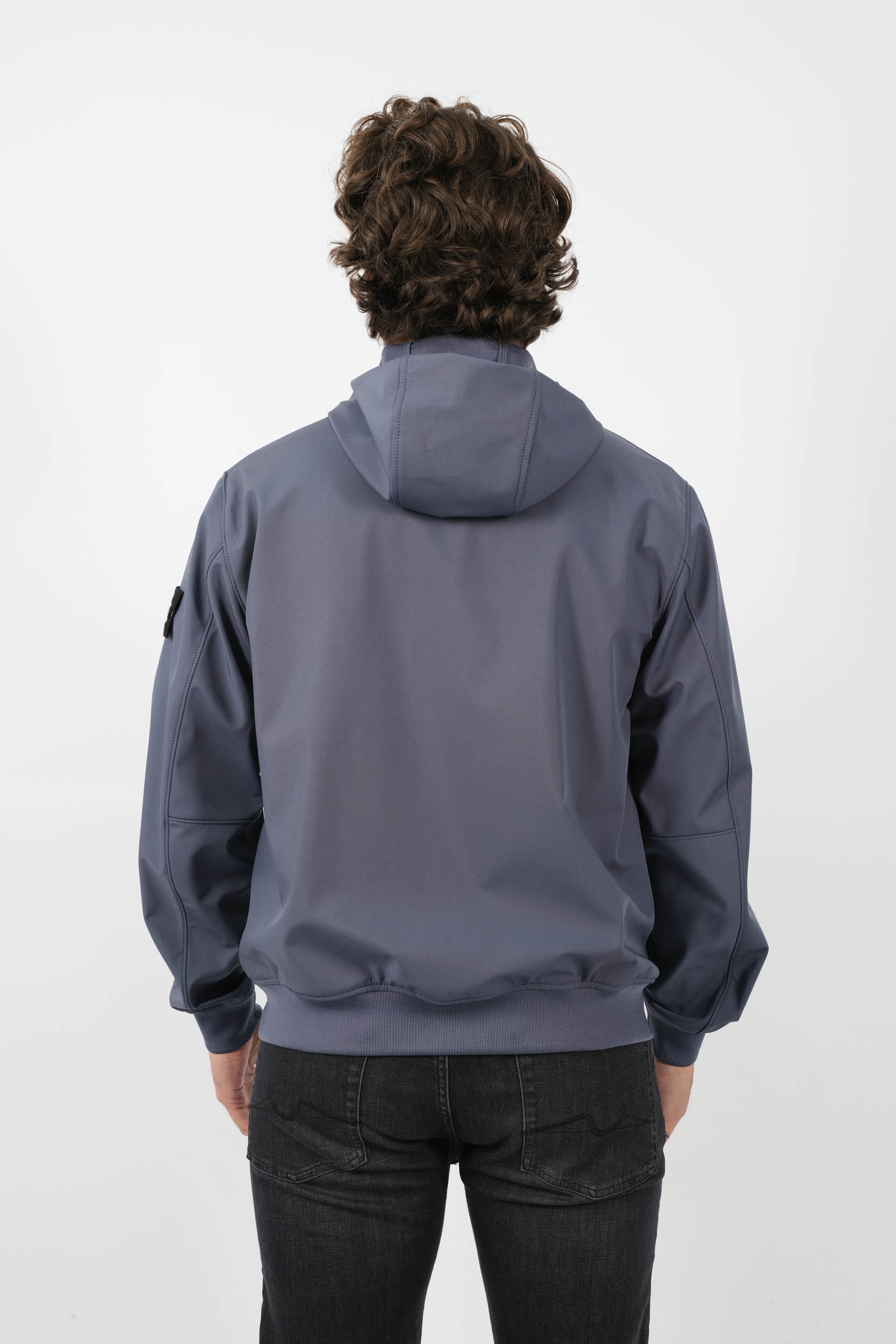 SOFT SHELL STONE ISLAND BLEU 801540227-V0024