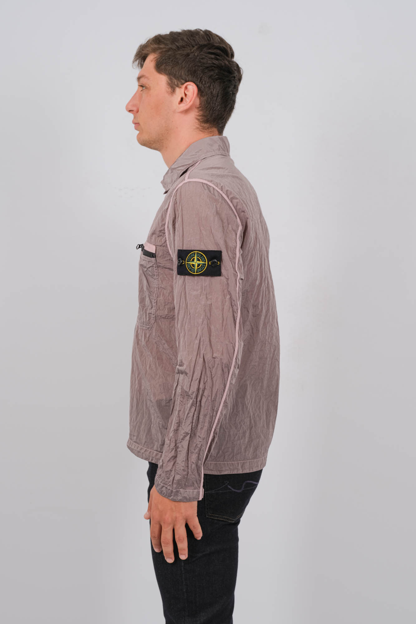 SURCHEMISE NYLON STONE ISLAND ROSE 801511219-V0080