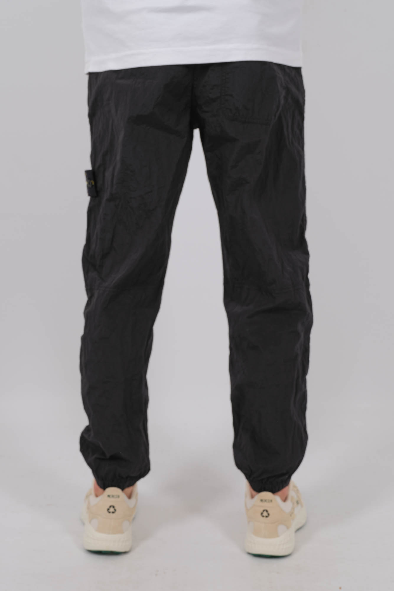 PANTALON NYLON STONE ISLAND NOIR 801532519-V0029