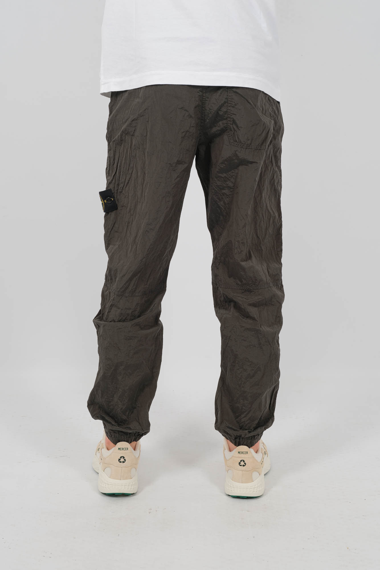 PANTALON NYLON STONE ISLAND VERT 801532519-V0059