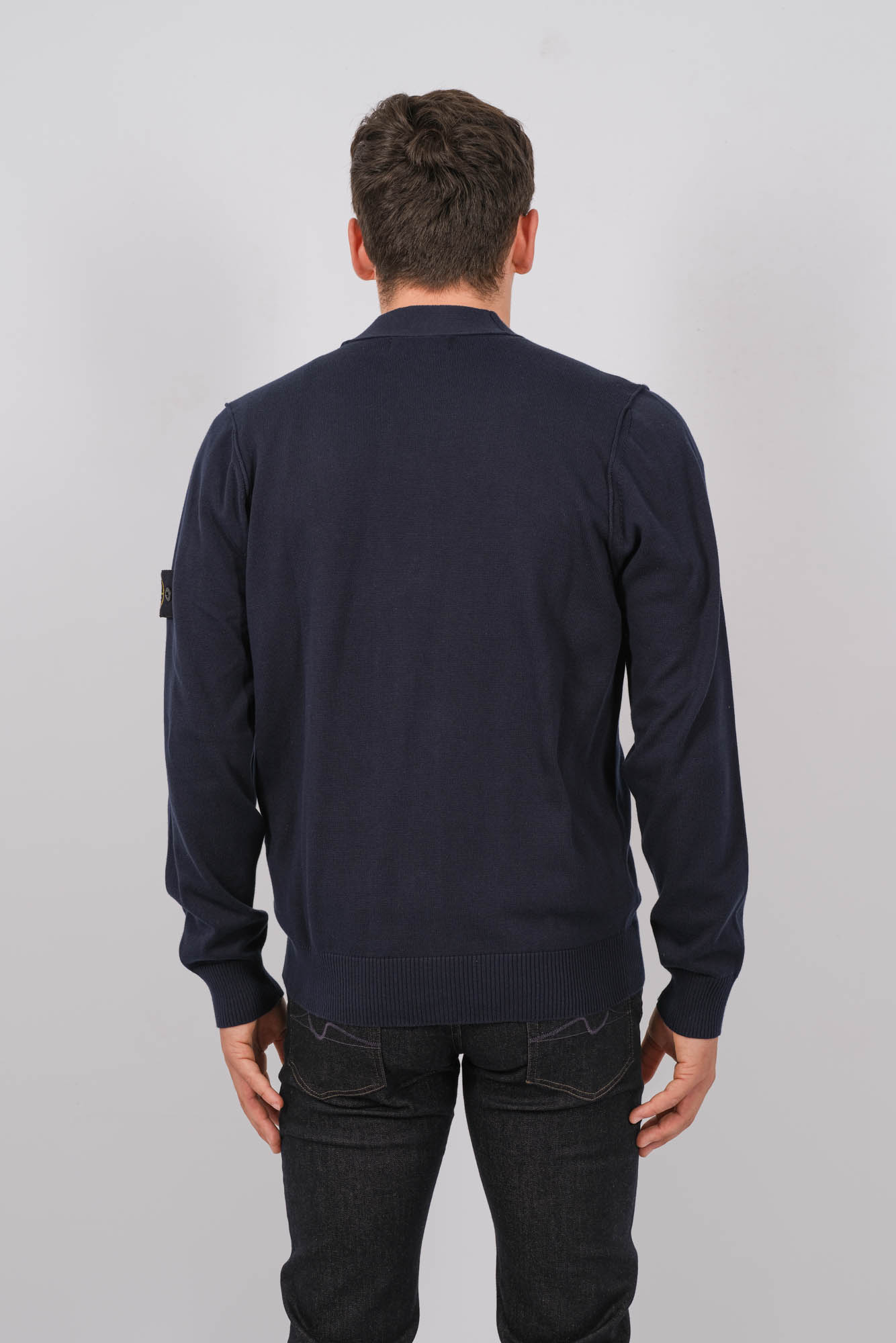 CARDIGAN STONE ISLAND MARINE 8015516B2-V0020