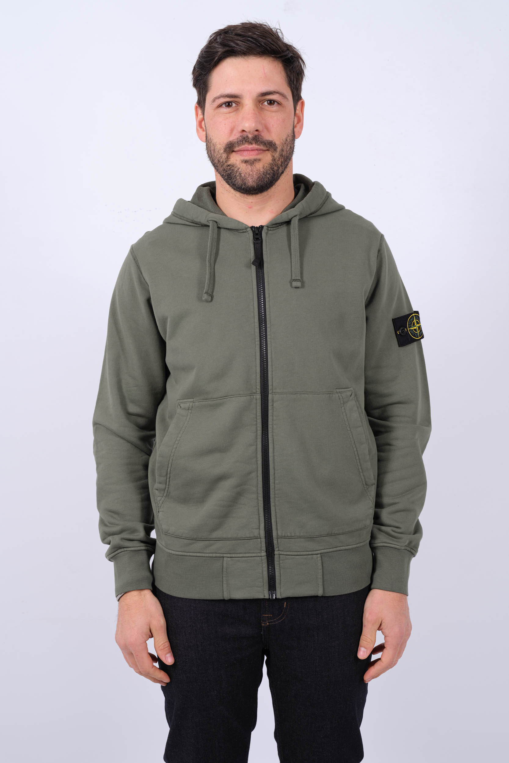 GILET STONE ISLAND KAKI801564251-V0059
