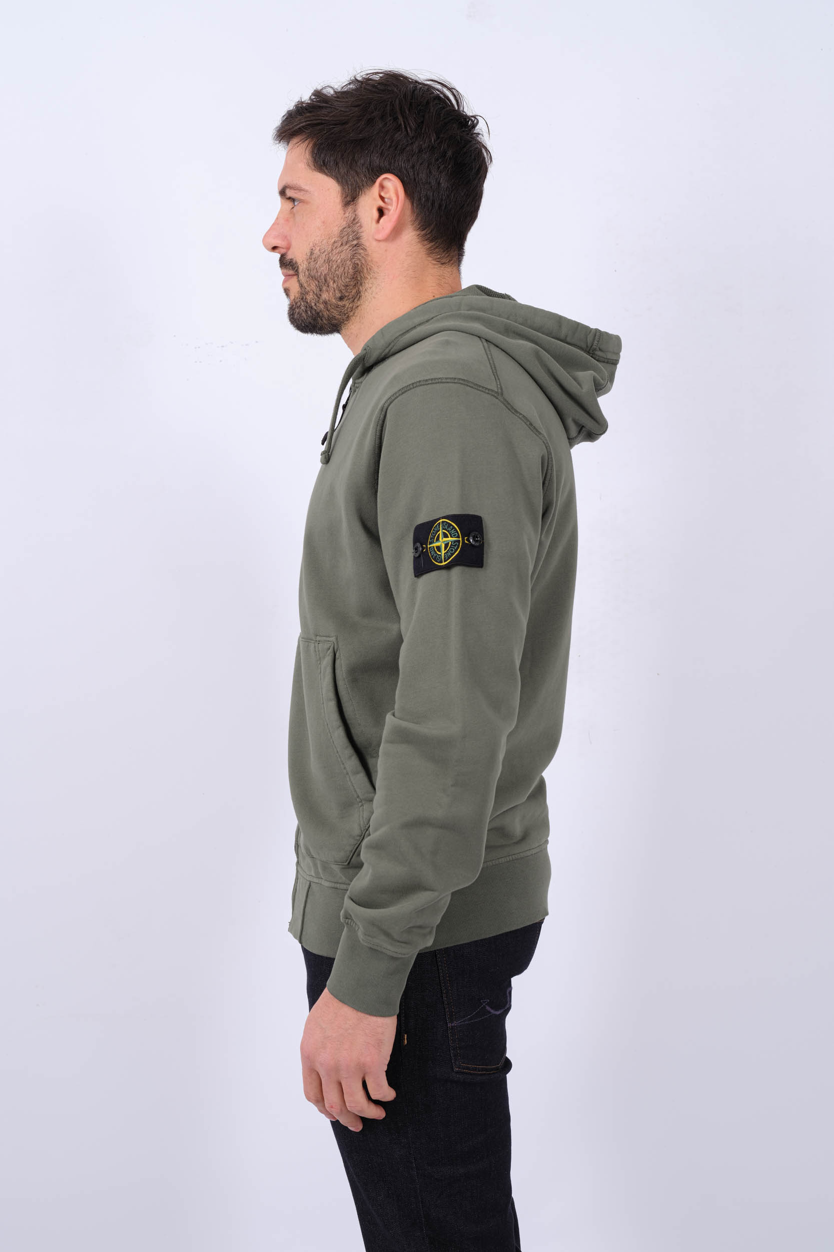 GILET STONE ISLAND KAKI801564251-V0059