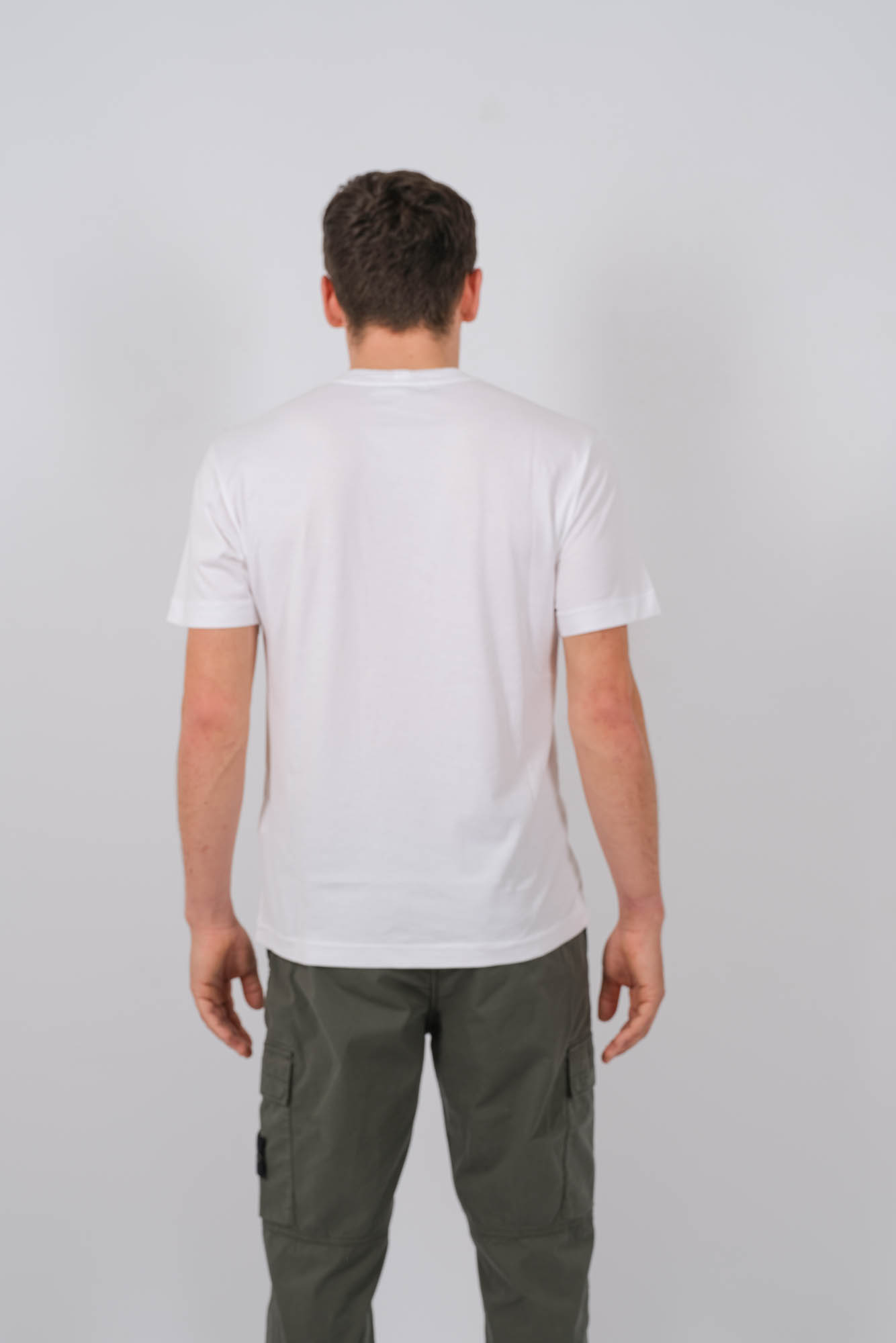 TEE-SHIRT STONE ISLAND BLANC 801524113-A0001