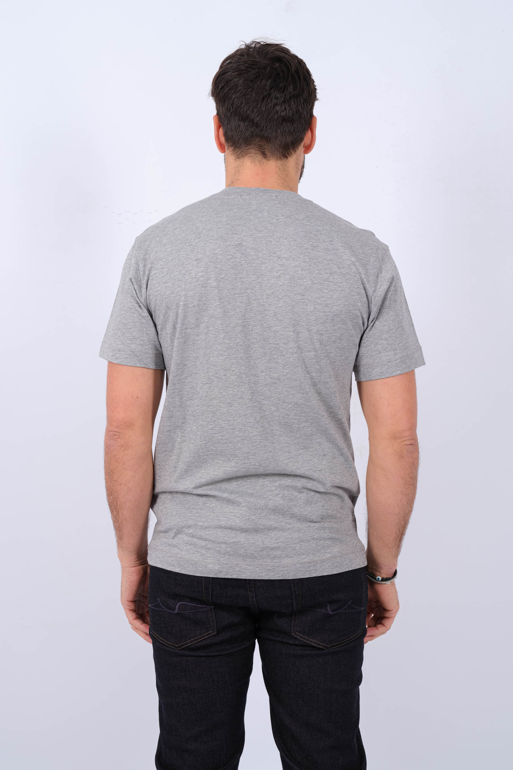 TEE-SHIRT STONE ISLAND GRIS 801524113-A0M64