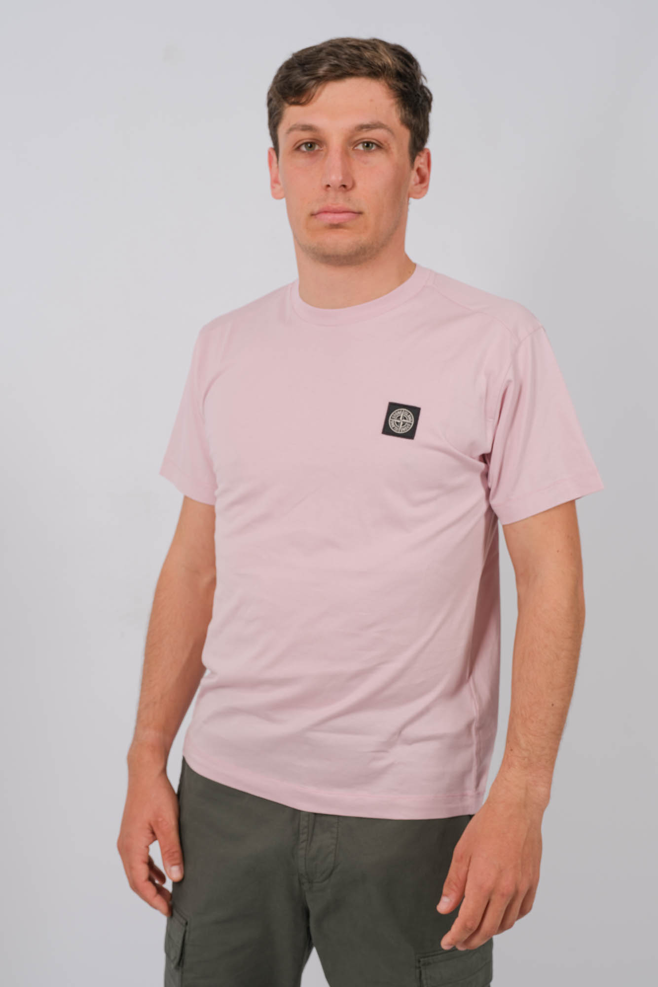 TEE-SHIRT STONE ISLAND ROSE 801524113-V0080