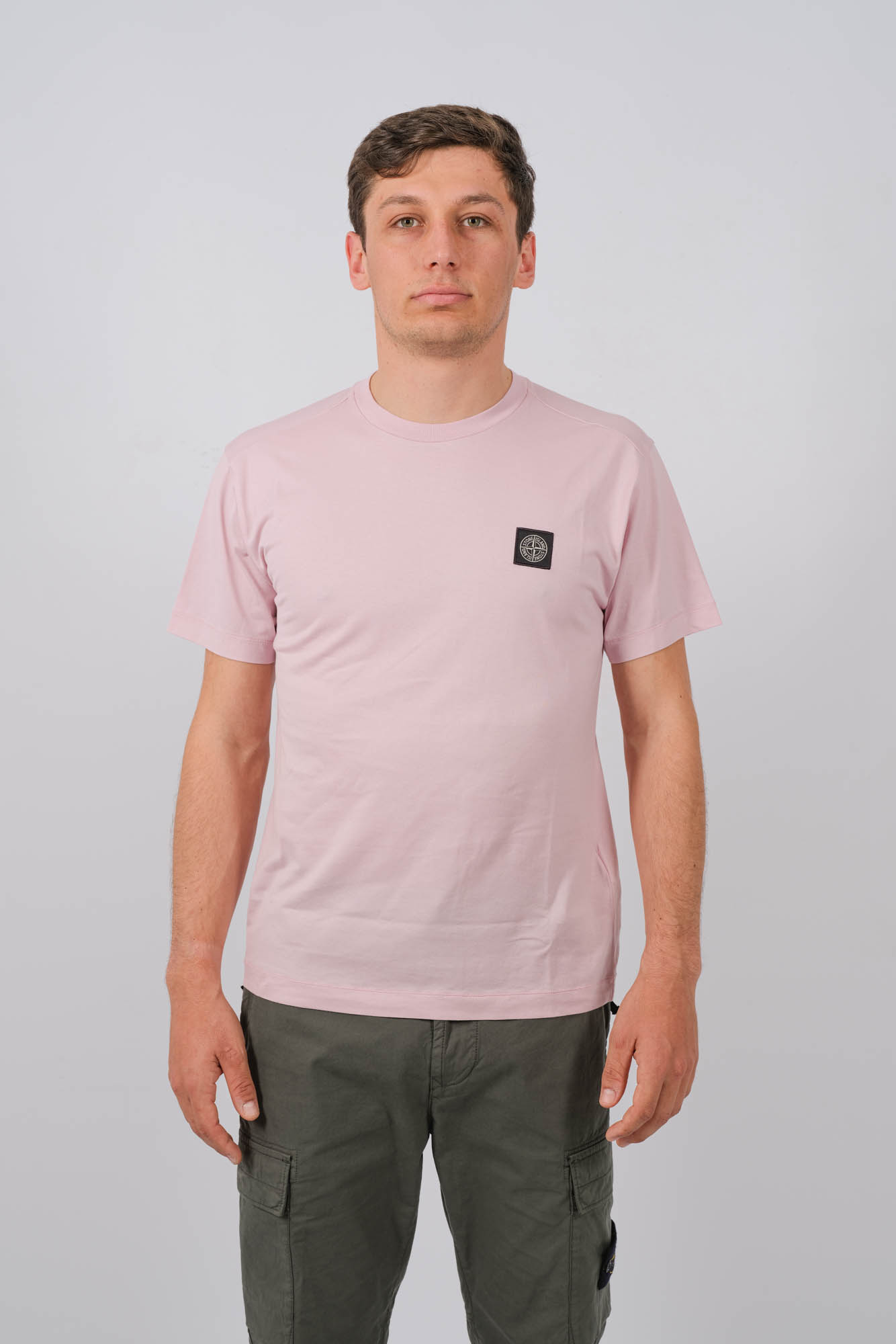 TEE-SHIRT STONE ISLAND ROSE 801524113-V0080