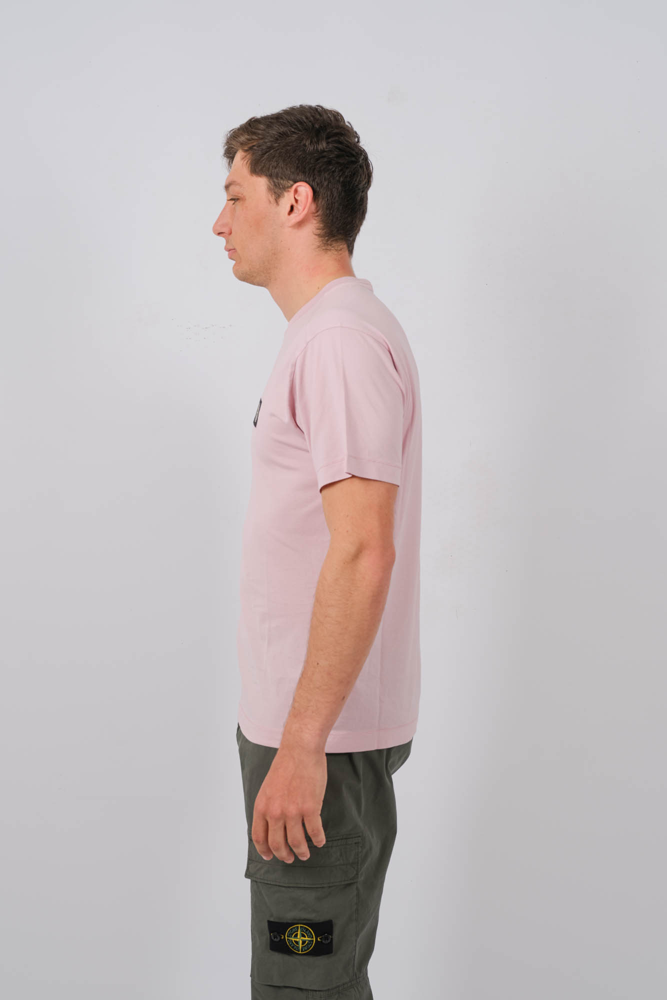 TEE-SHIRT STONE ISLAND ROSE 801524113-V0080