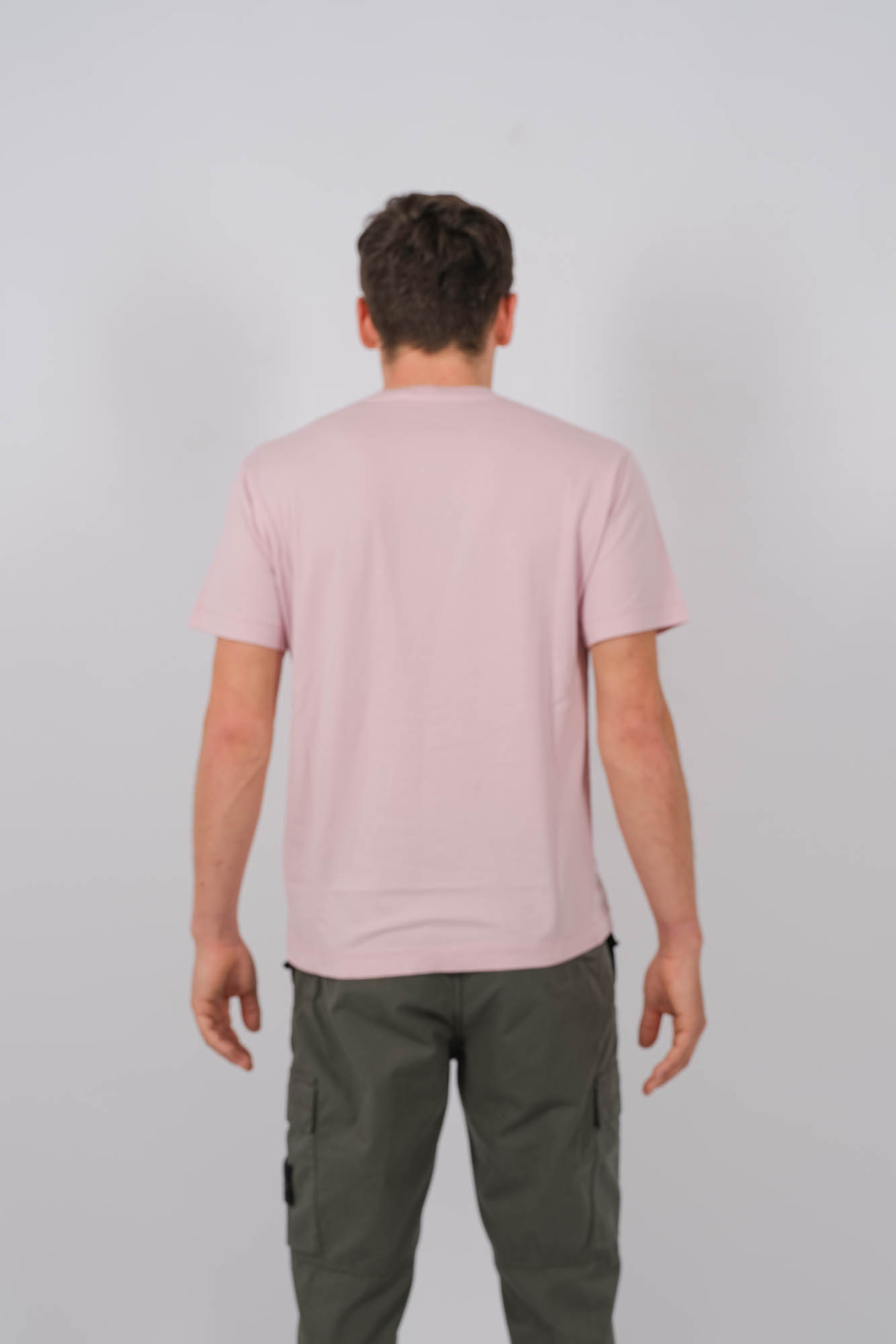 TEE-SHIRT STONE ISLAND ROSE 801524113-V0080