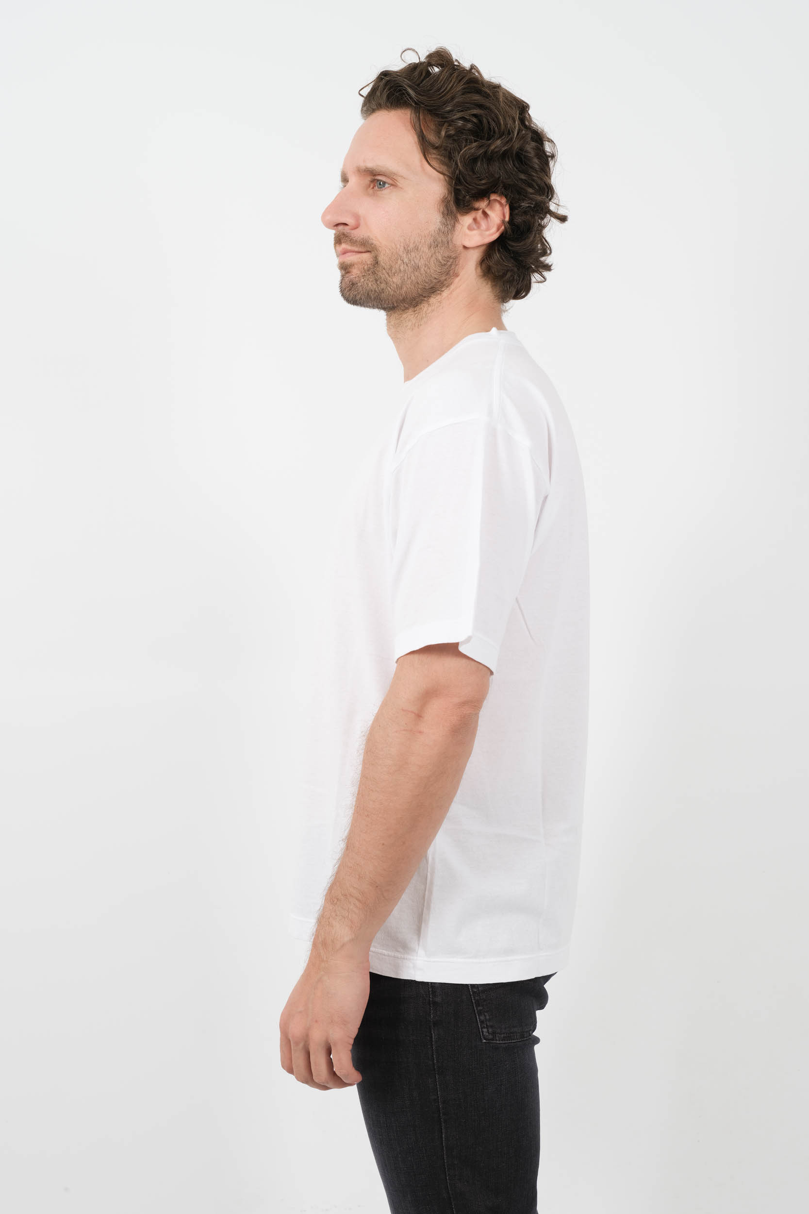 TEE-SHIRT STONE ISLAND BLANC 80152RC88-V0001