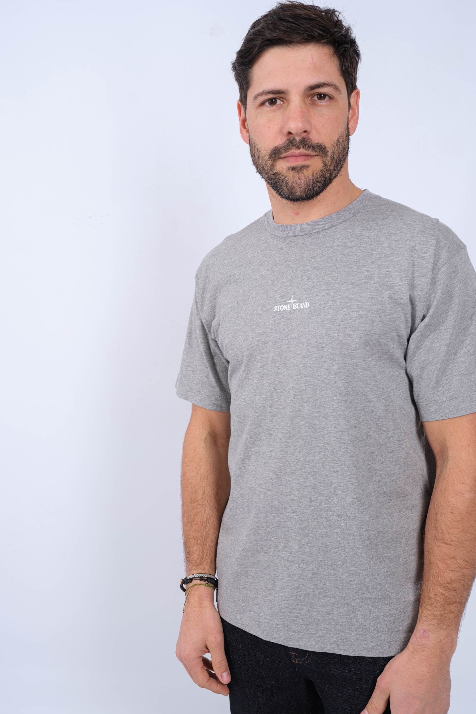 TEE-SHIRT STONE ISLAND GRIS 80152RC89-V0M64
