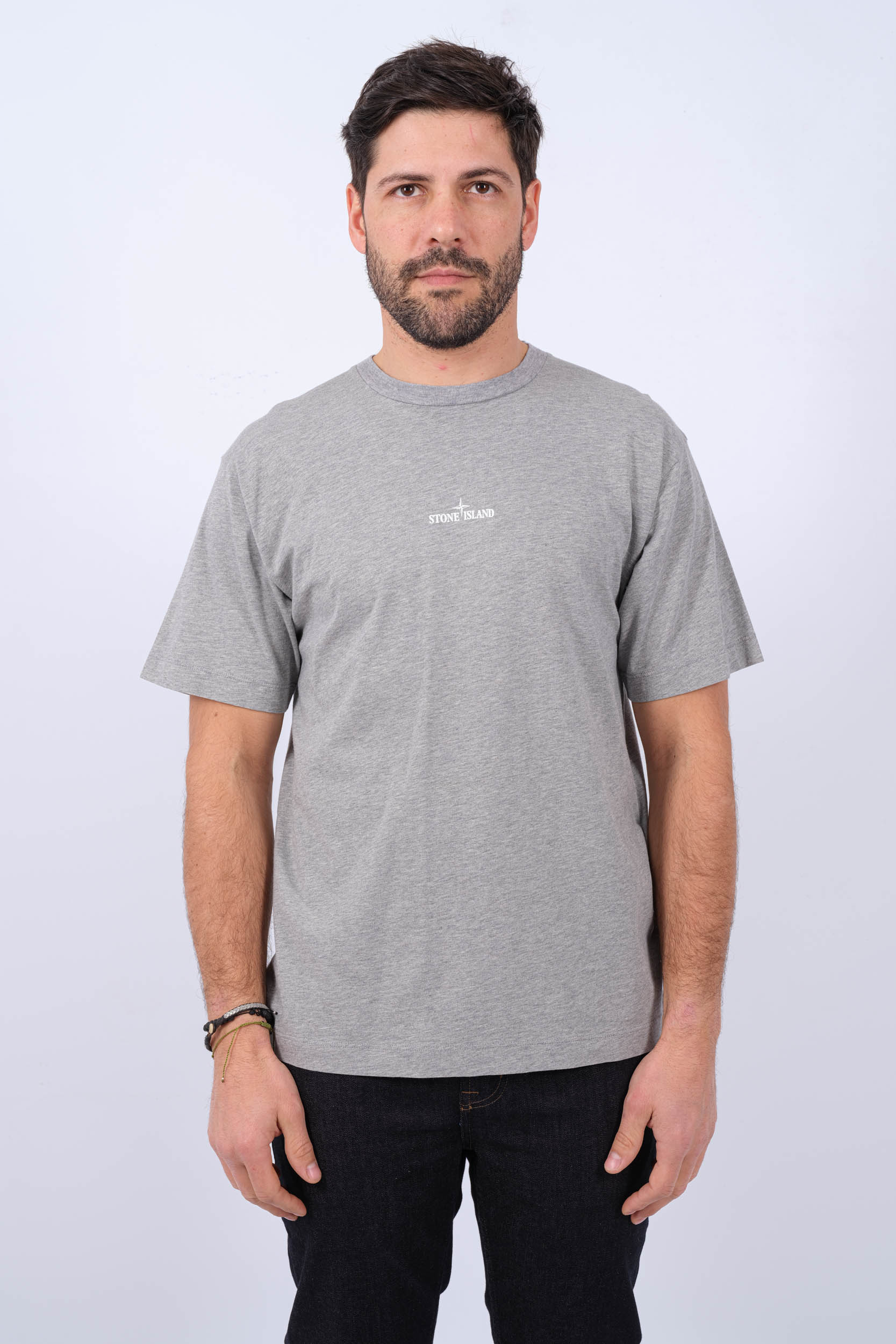 TEE-SHIRT STONE ISLAND GRIS 80152RC89-V0M64
