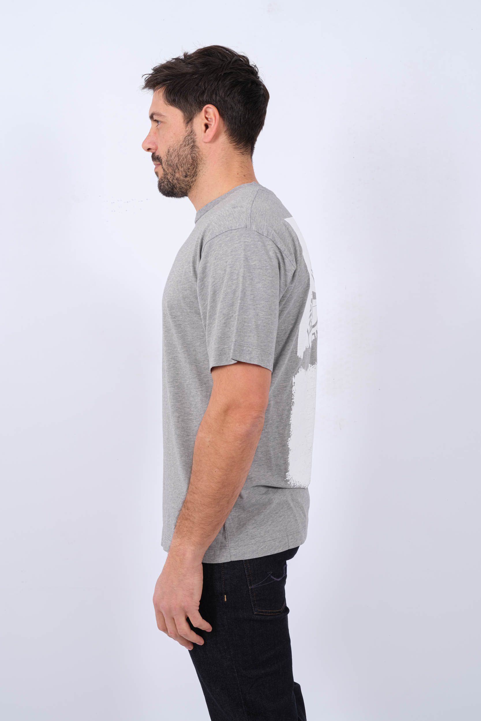 TEE-SHIRT STONE ISLAND GRIS 80152RC89-V0M64