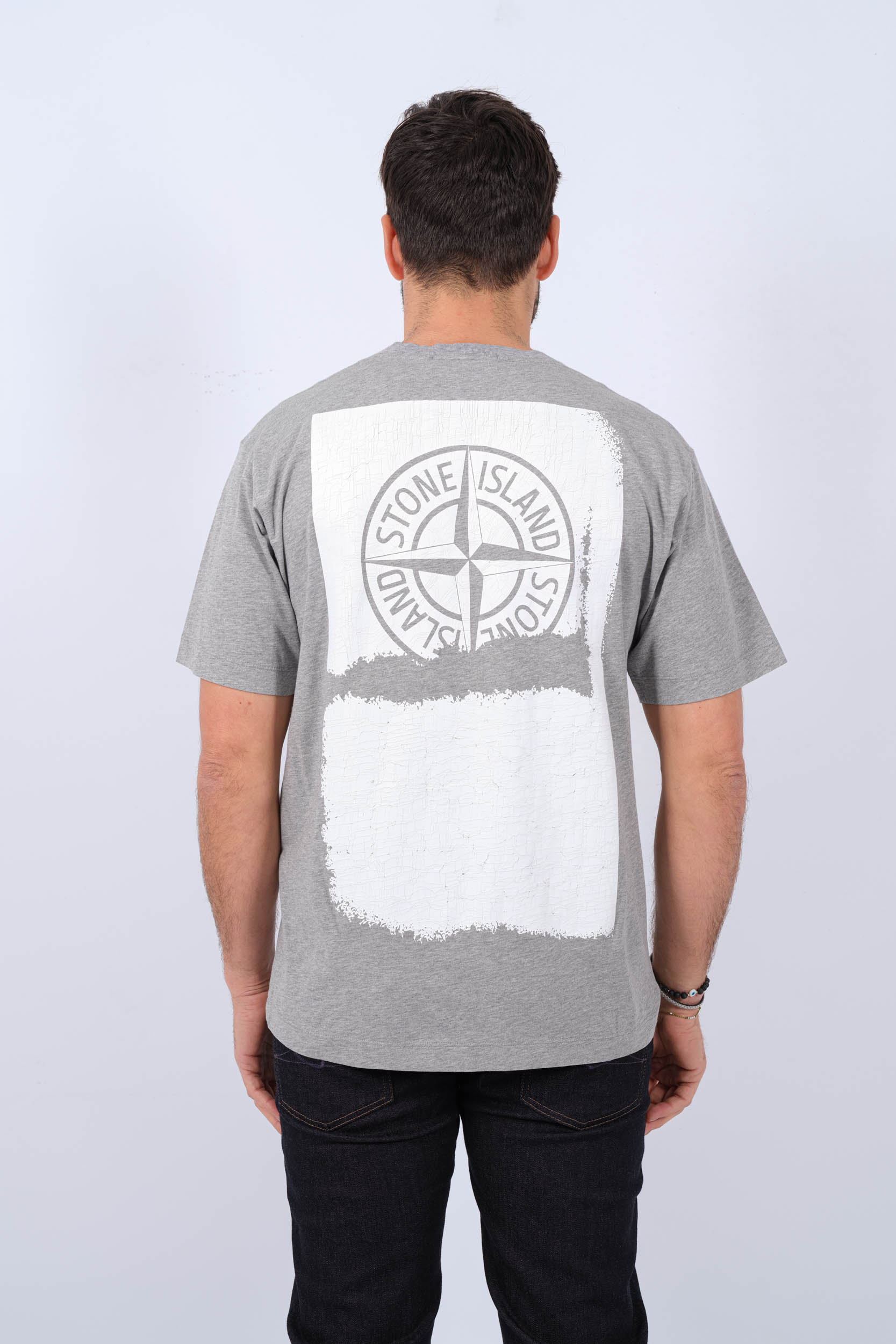 TEE-SHIRT STONE ISLAND GRIS 80152RC89-V0M64