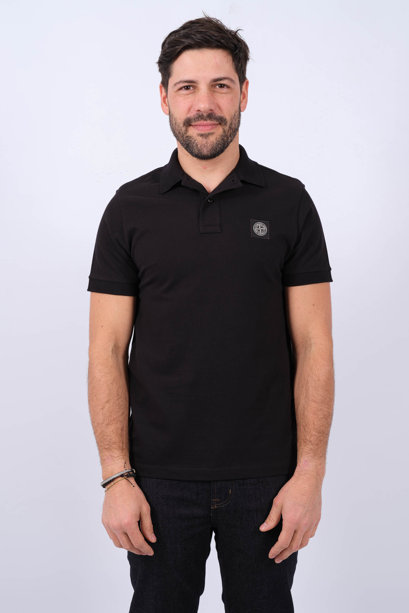 POLO STONE ISLAND NOIR 80152SC17-A0029
