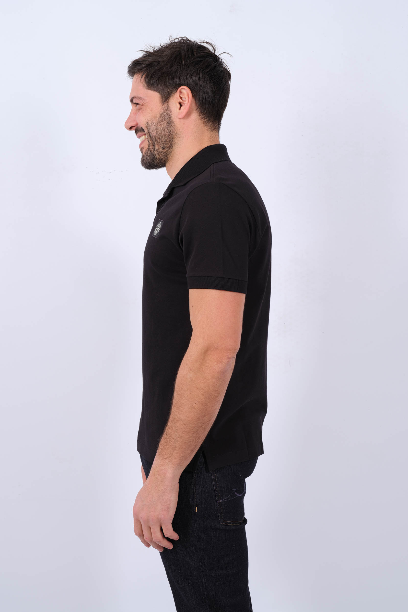 POLO STONE ISLAND NOIR 80152SC17-A0029