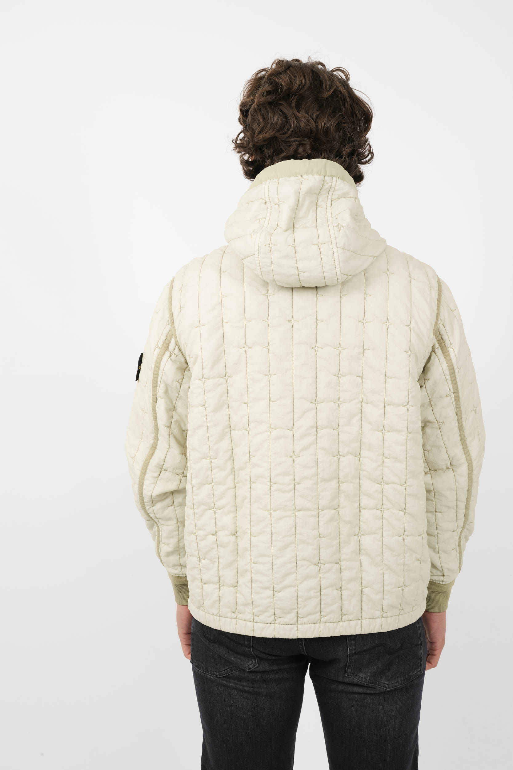 BLOUSON STONE ISLAND A CAPUCHE BEIGE 801540731-V0051