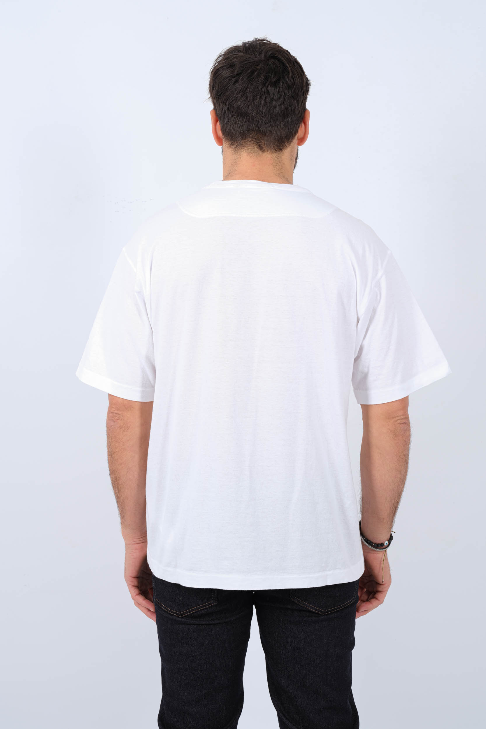 TEE-SHIRT STONE ISLAND BLANC 801520457-V0001