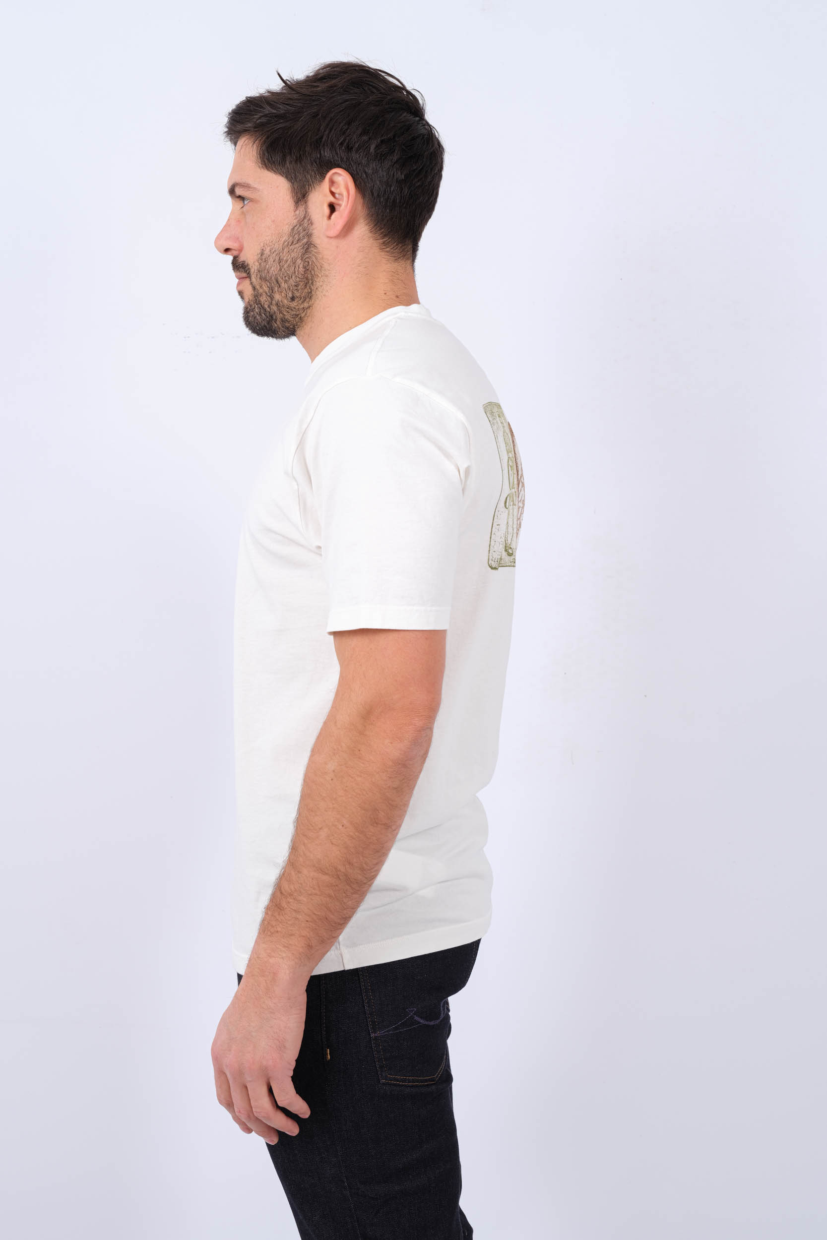 TEE-SHIRT CP COMPANY BLANC S288A-103