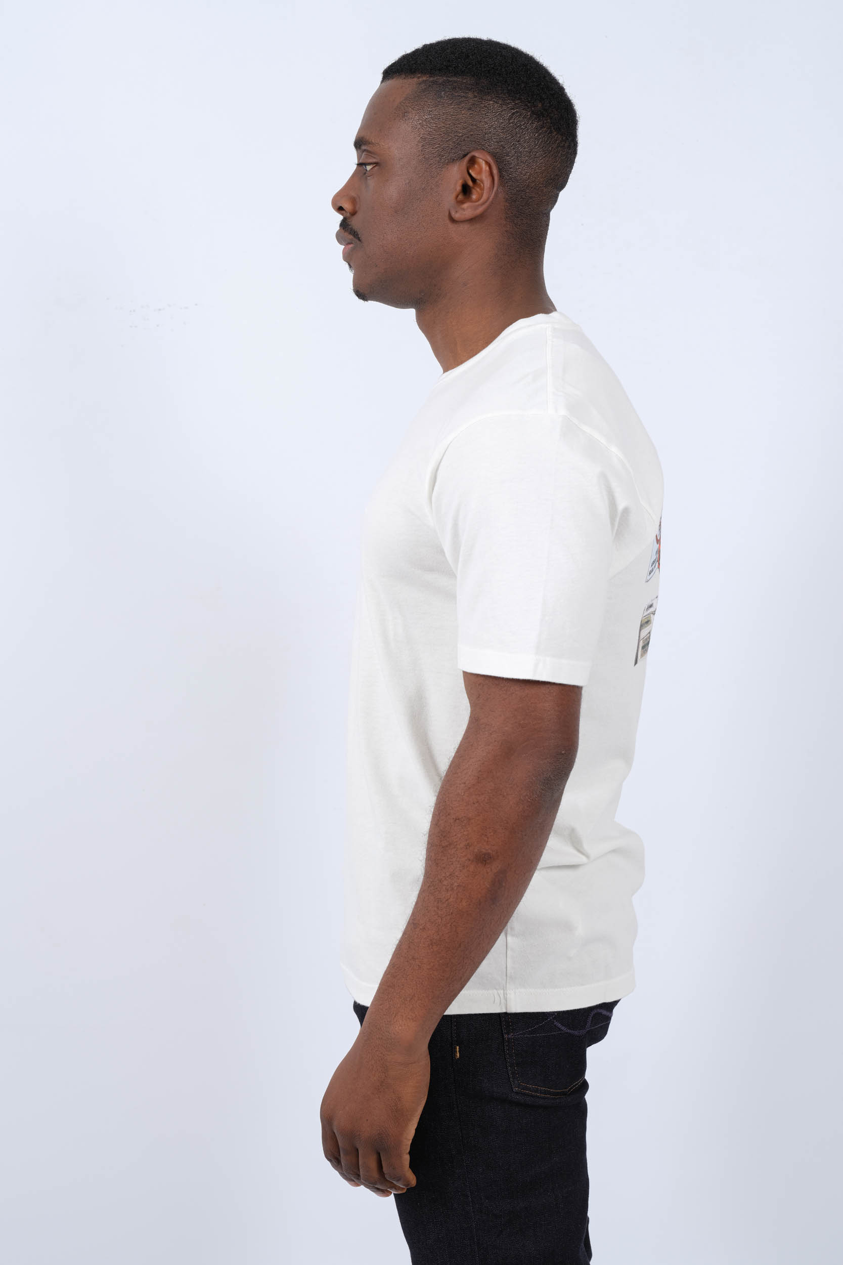 TEE-SHIRT CP COMPANY BLANC S289A-103