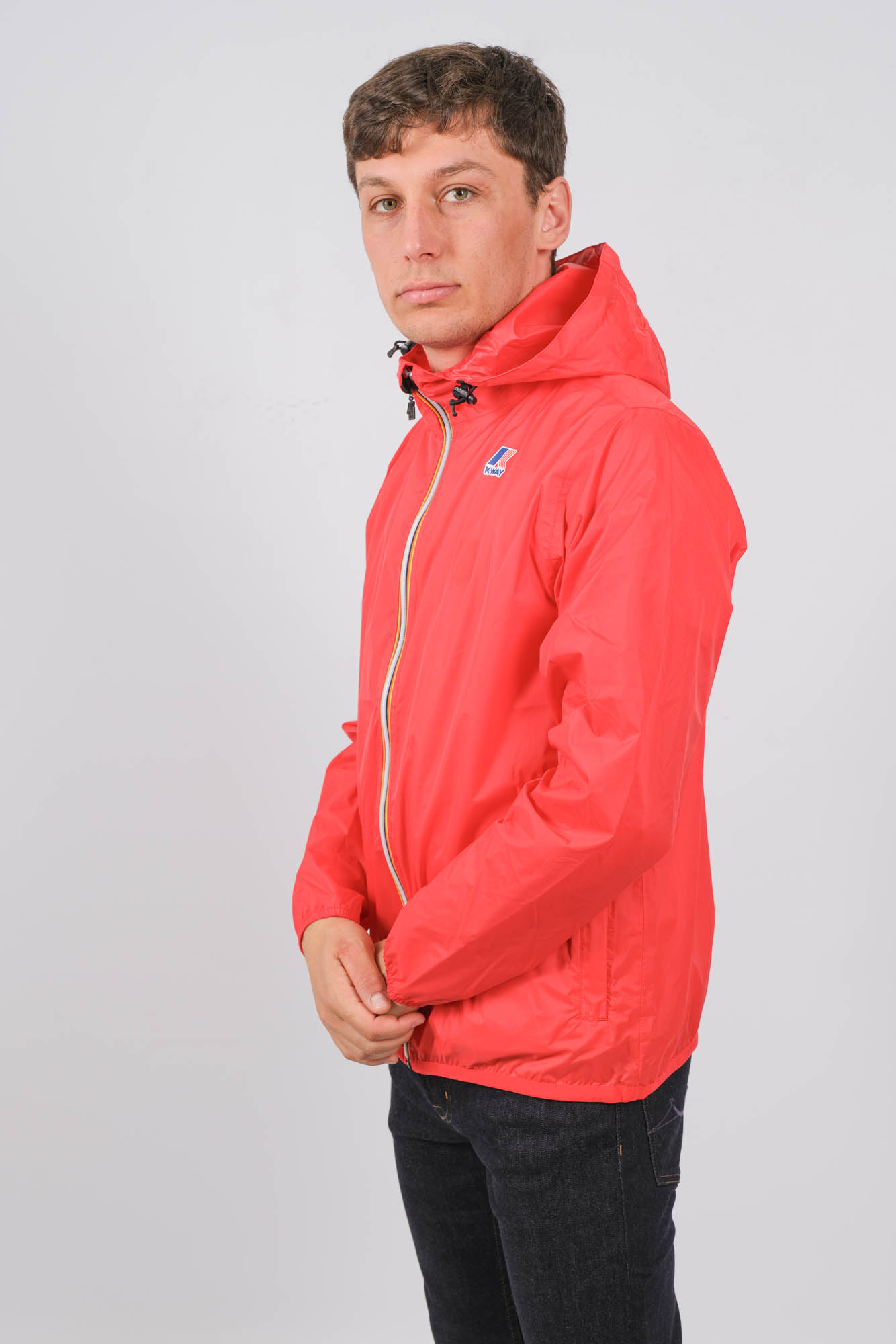 BLOUSON K-WAY ROUGE K004BD0-Q03