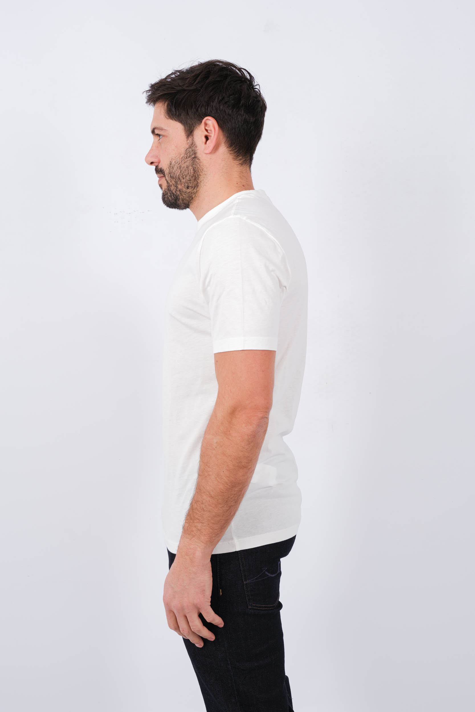 TEE-SHIRT CP COMPANY BLANC S139A-103