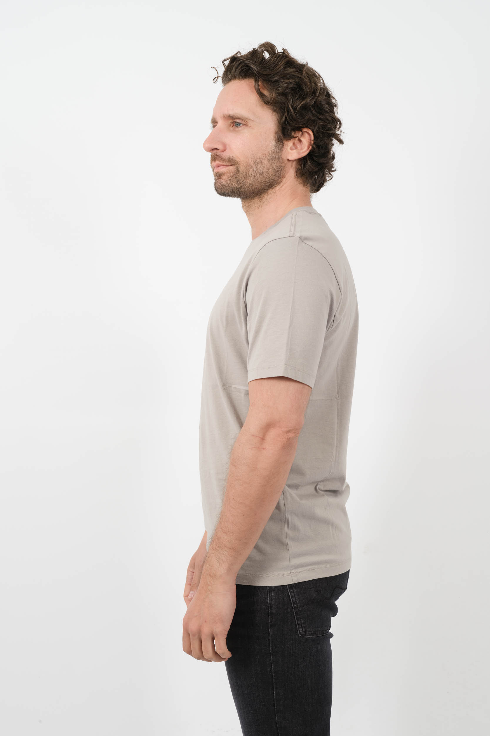 TEE-SHIRT C.P COMPANY MARIN GRIS S139A-913