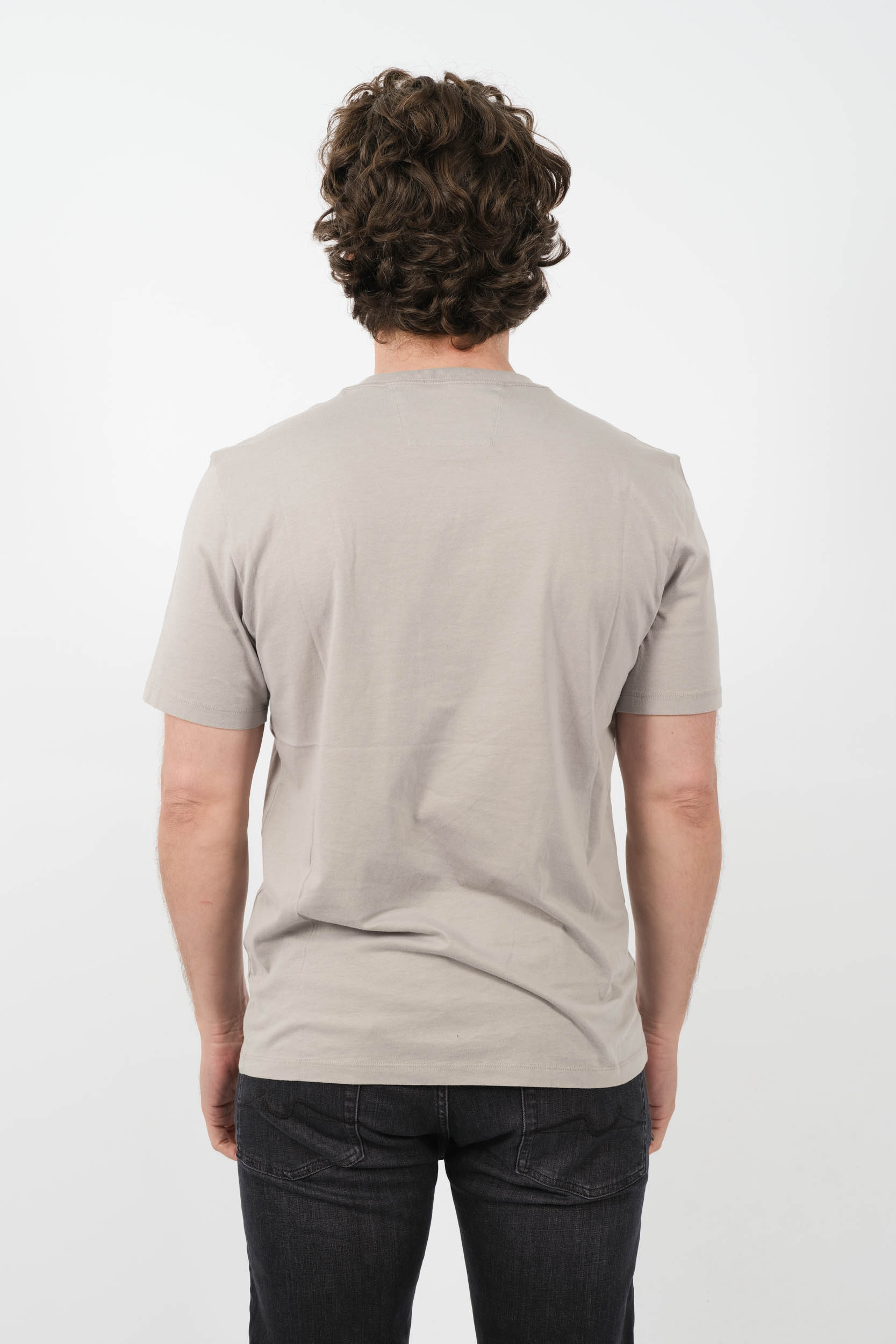 TEE-SHIRT C.P COMPANY MARIN GRIS S139A-913