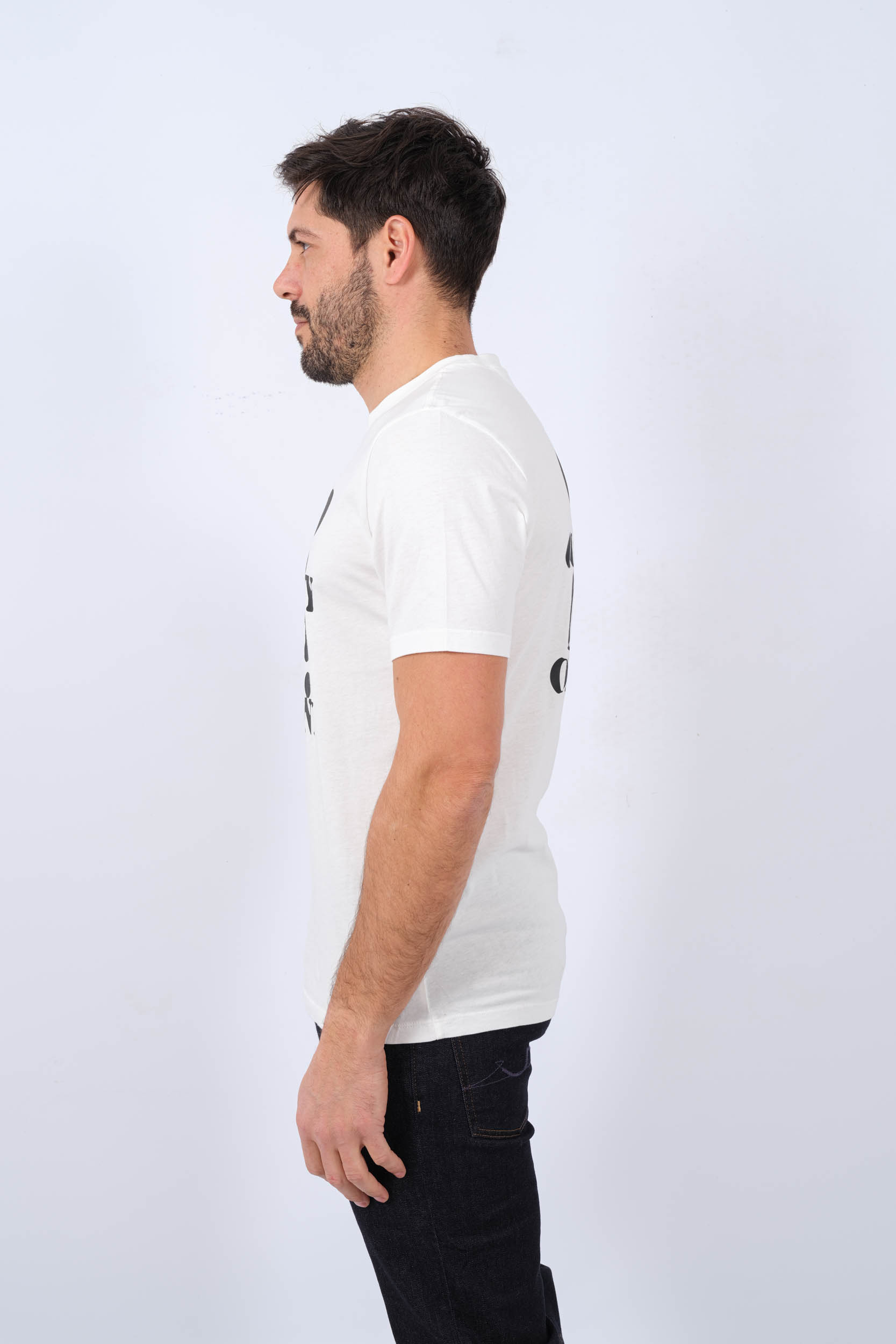 TEE-SHIRT CP COMPANY BLANC S137A-103