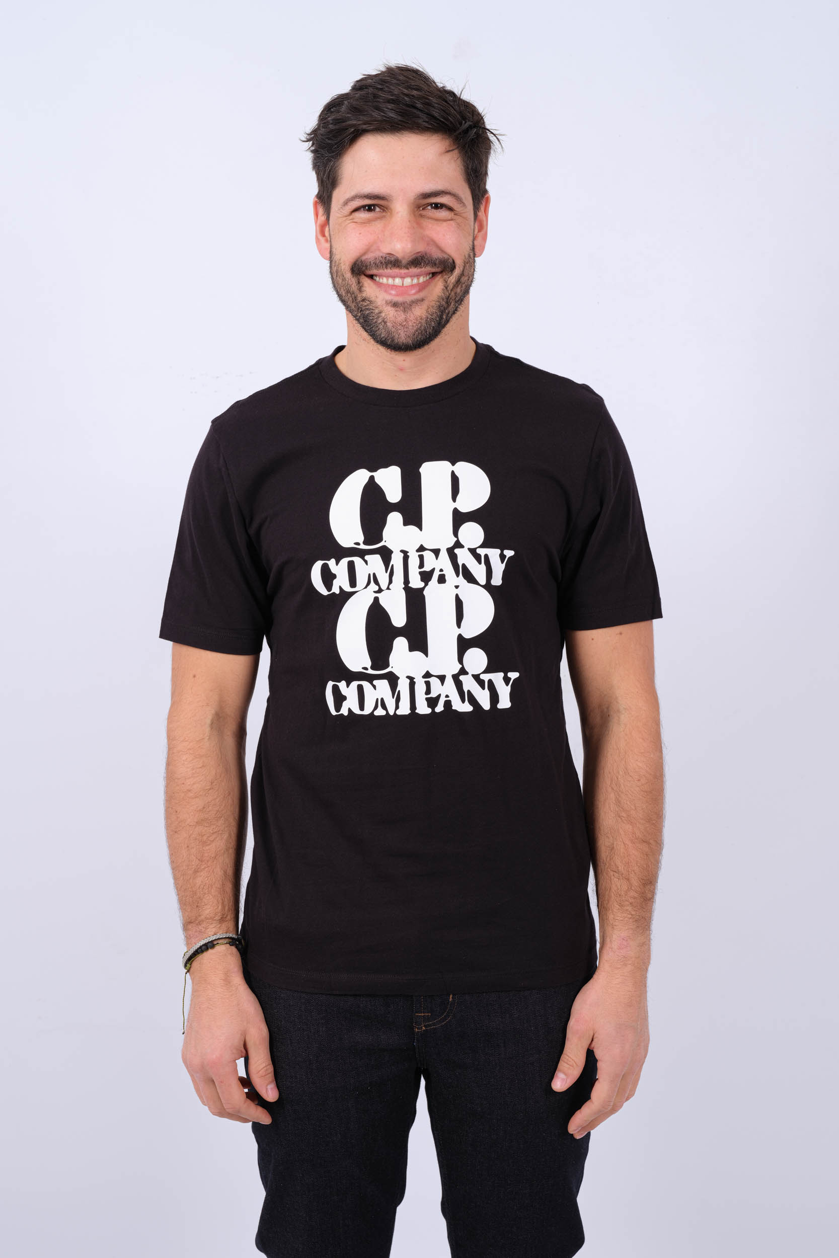TEE-SHIRT CP COMPANY NOIR S137A-999