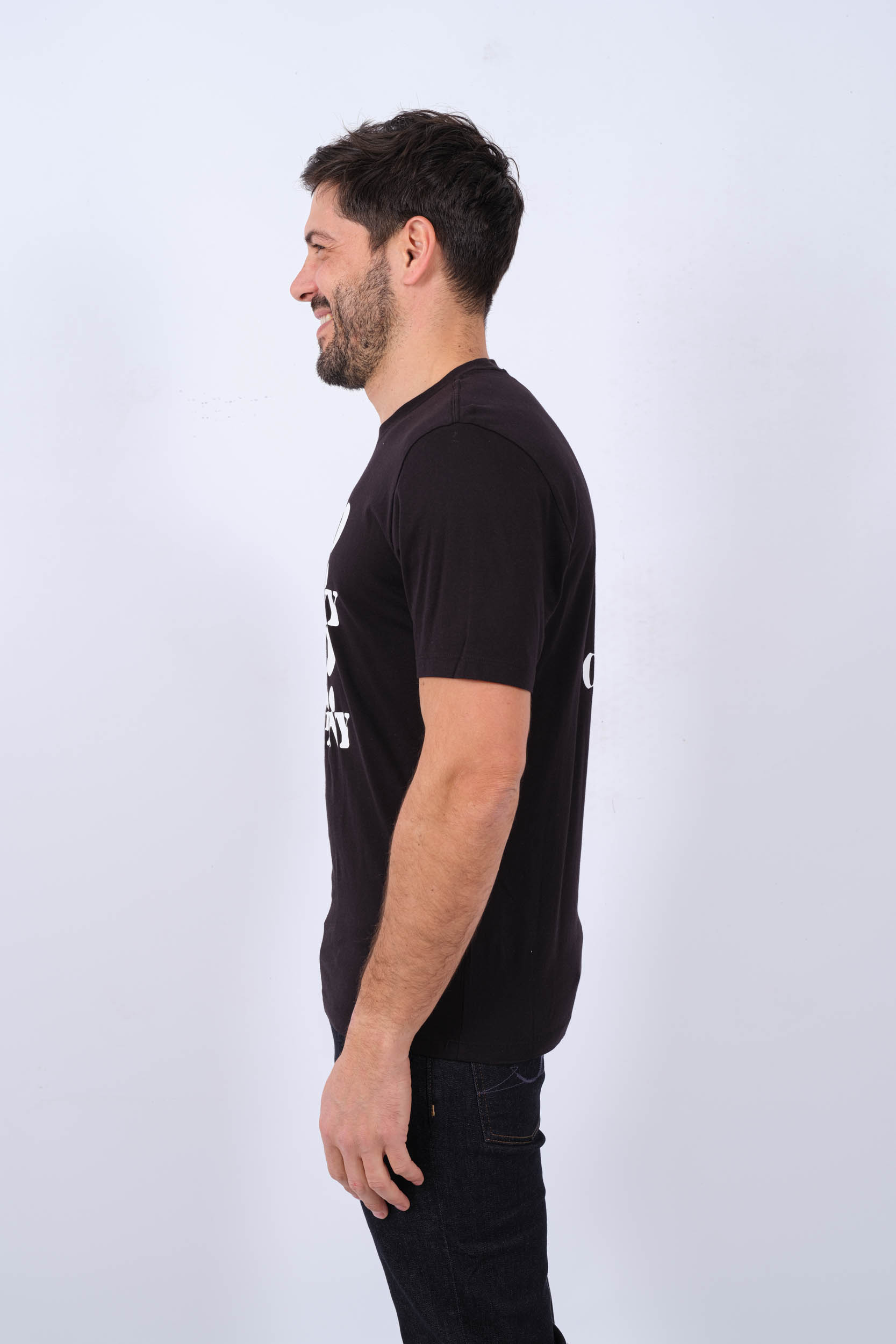 TEE-SHIRT CP COMPANY NOIR S137A-999