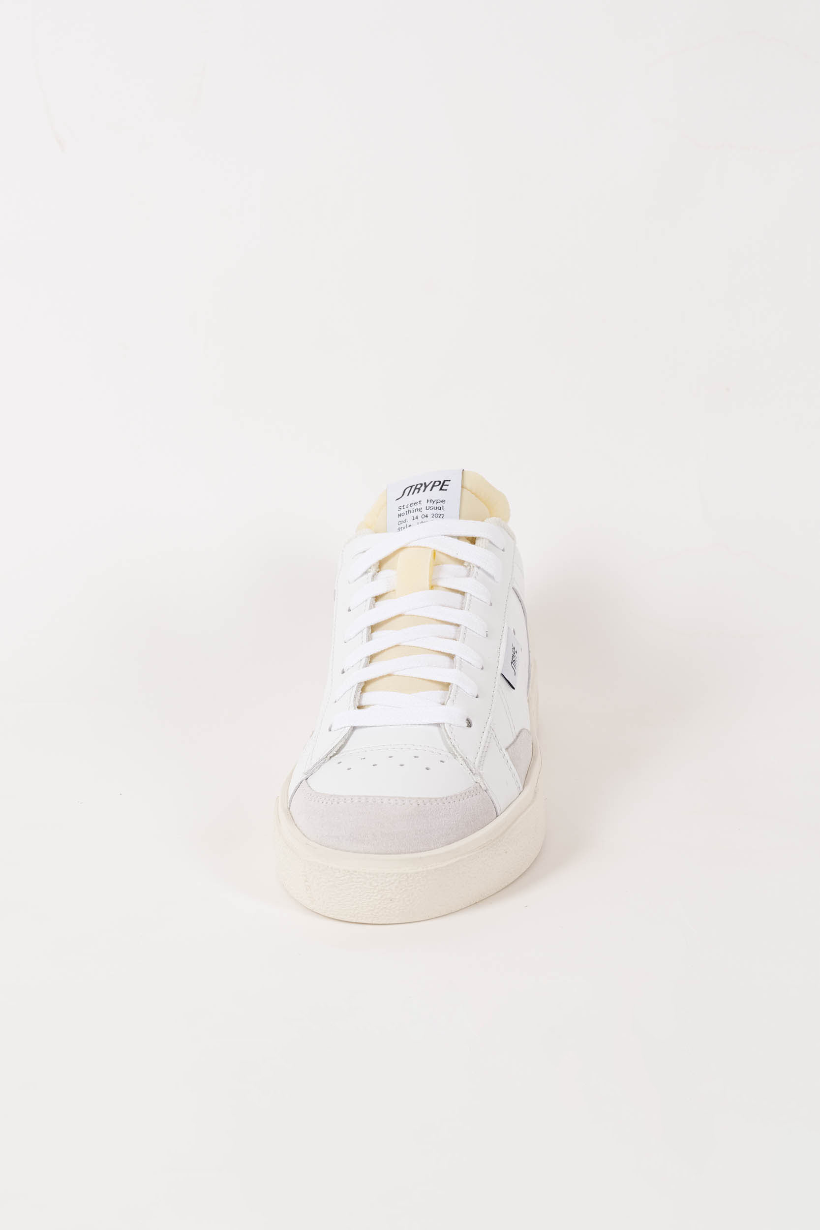 BASKETS STRYPE BLANCHES/VERTES ST1001-VER