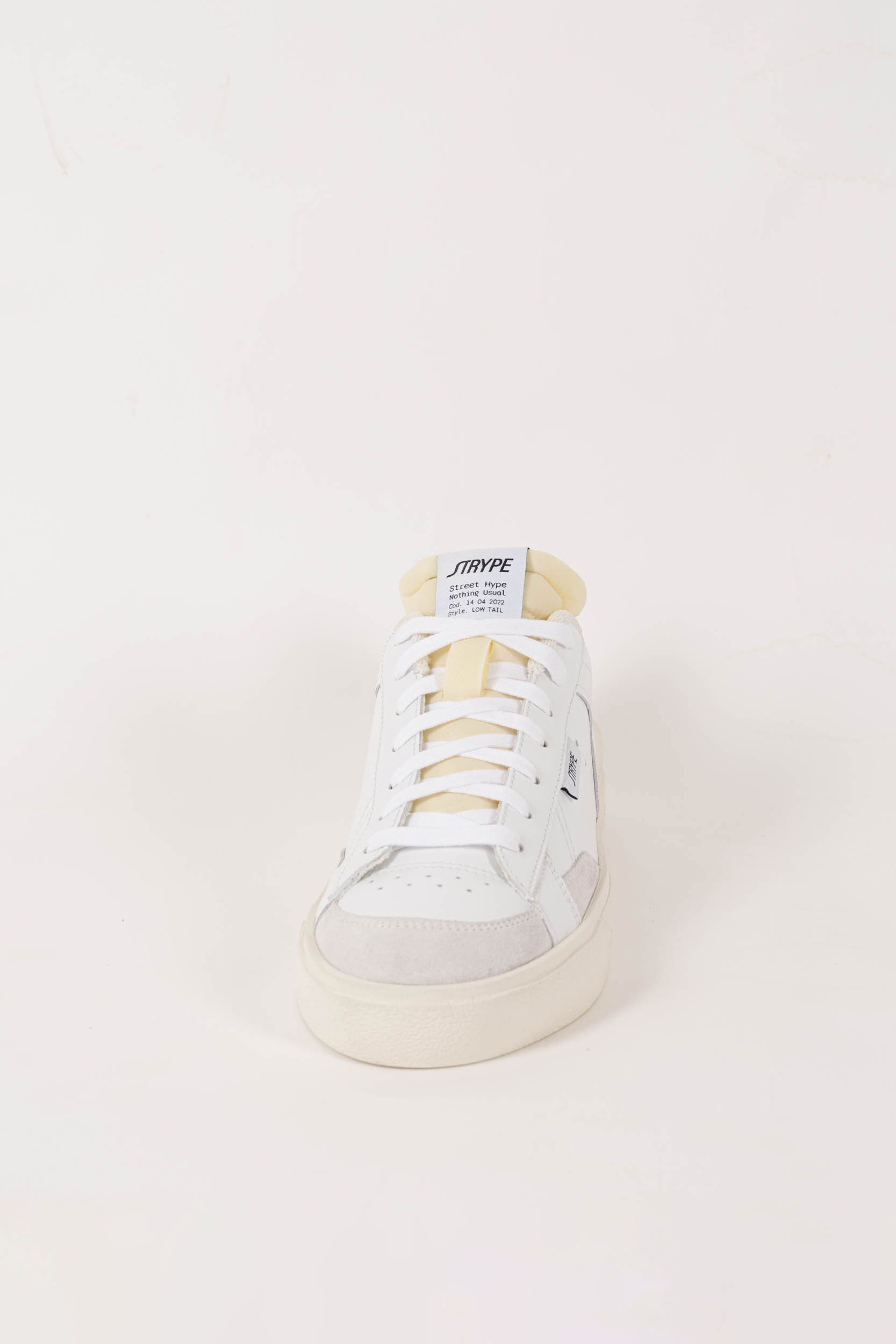 BASKETS STRYPE BLANCHE/MARINE ST1001-BLU