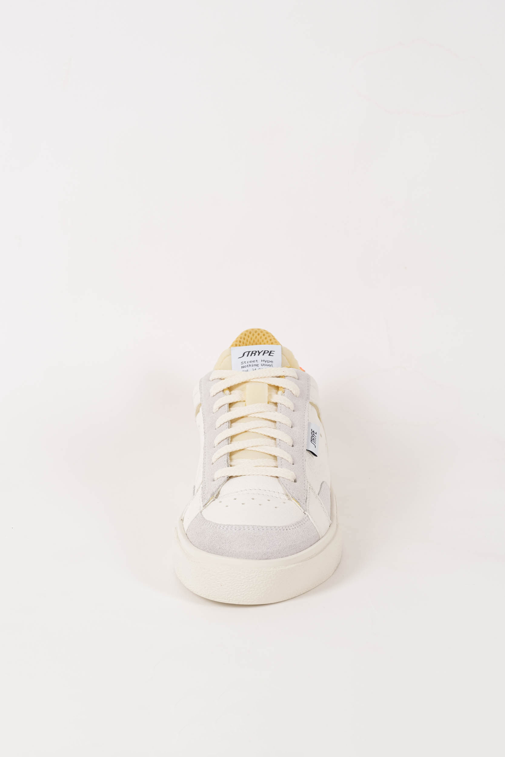 BASKETS STRYPE BLANCHES/ORANGES ST4001-ORF