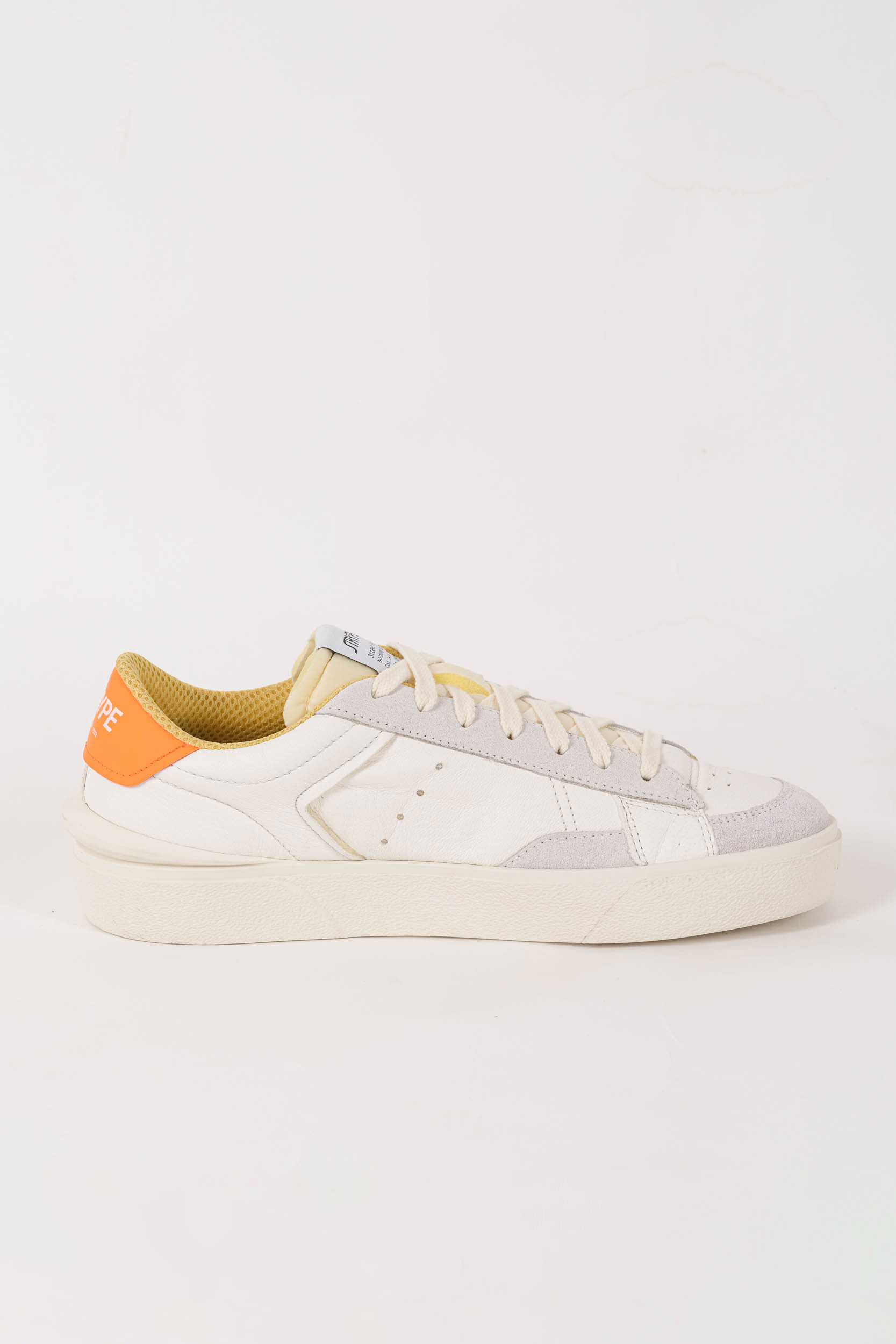 BASKETS STRYPE BLANCHES/ORANGES ST4001-ORF