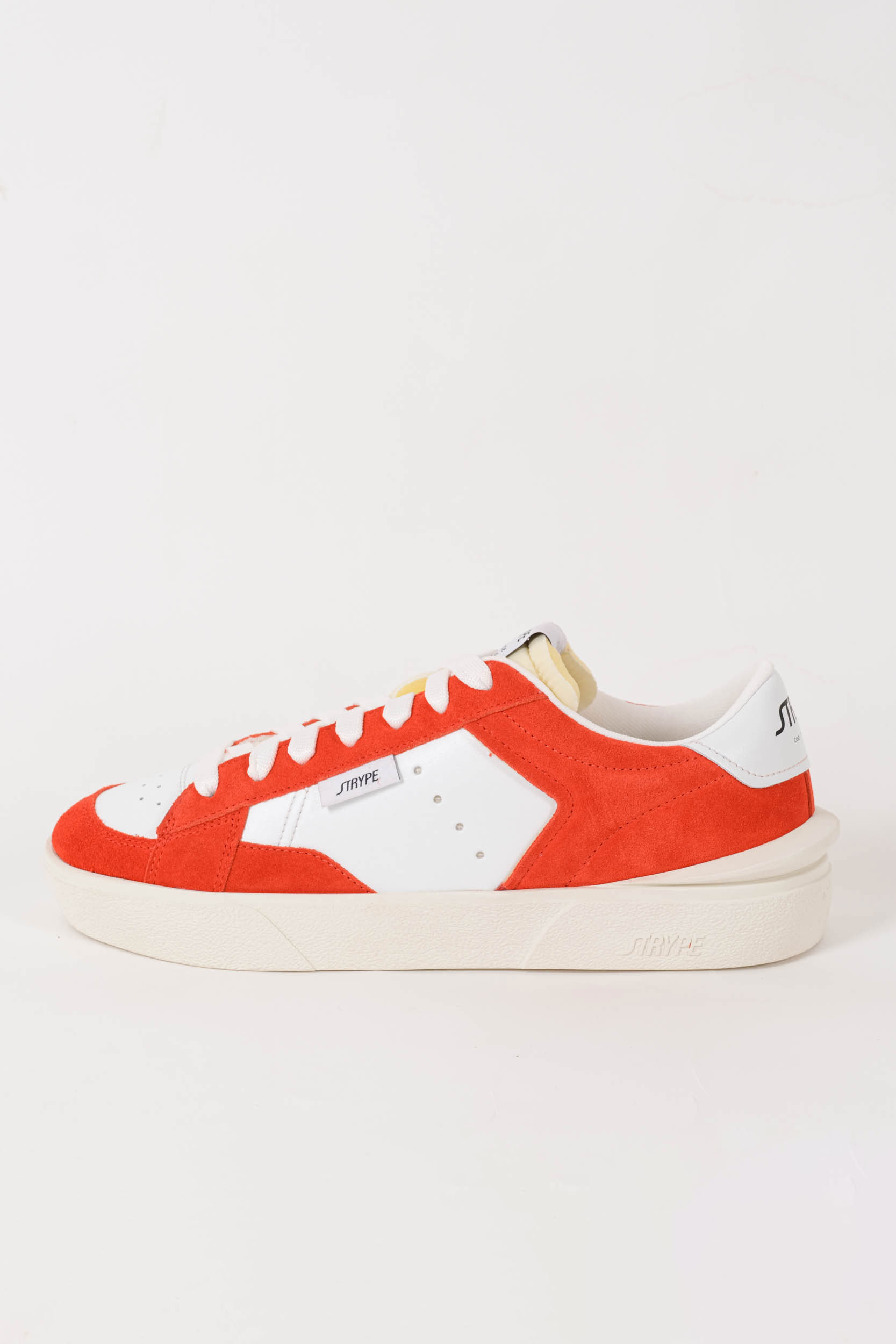 BASKETS STRYPE BLANCHES/ROUGES ST3012-RED