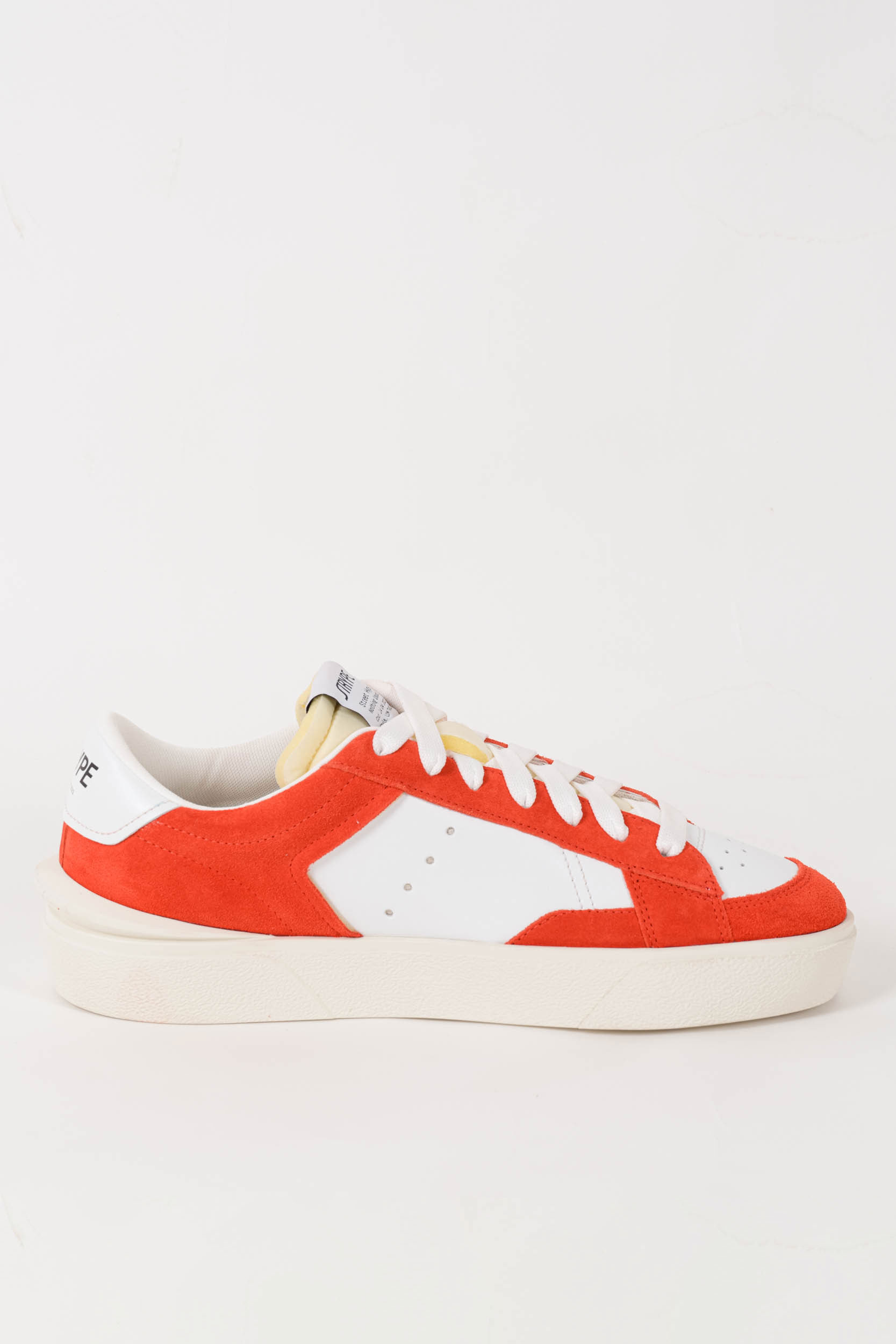 BASKETS STRYPE BLANCHES/ROUGES ST3012-RED