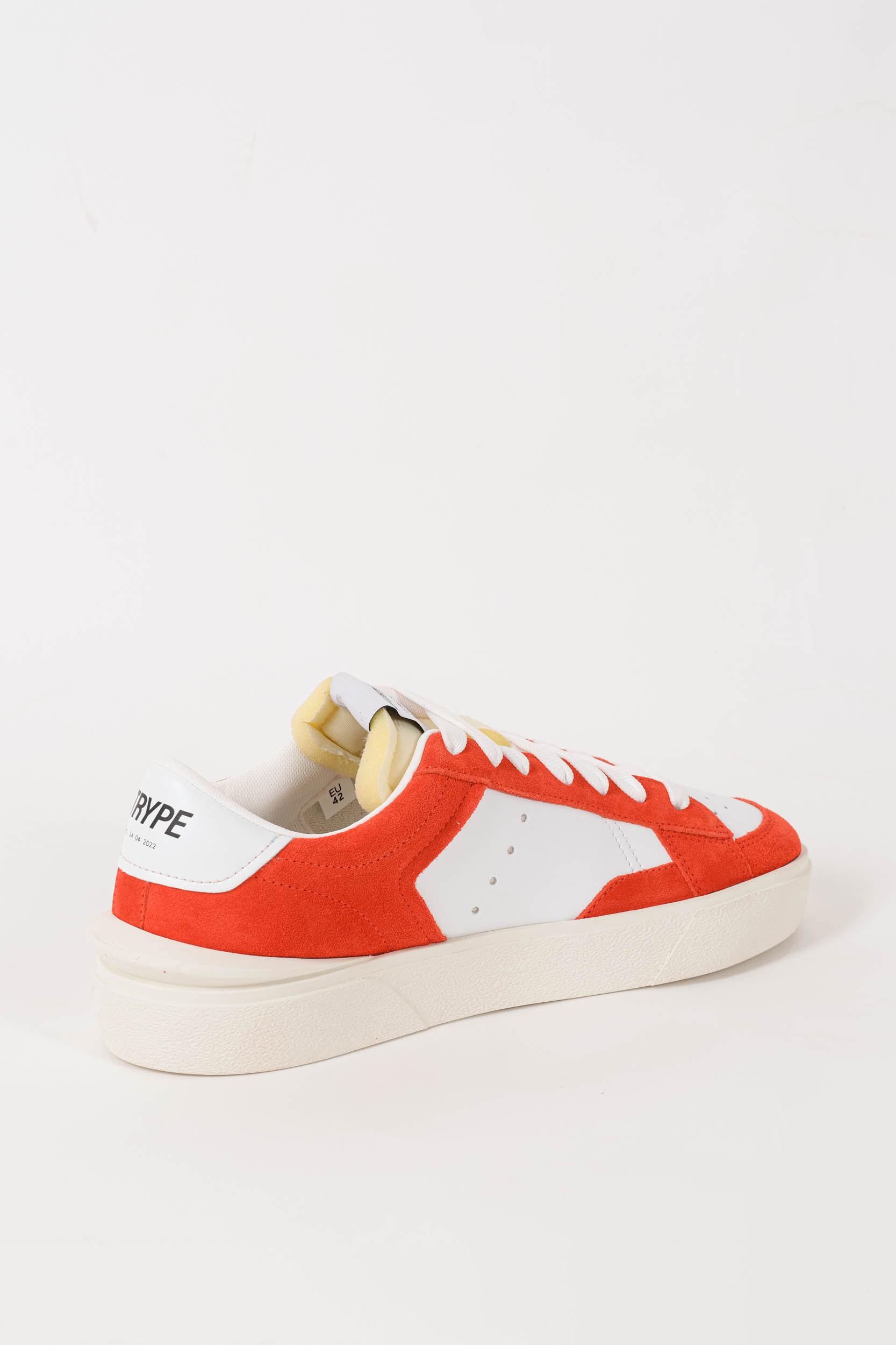 BASKETS STRYPE BLANCHES/ROUGES ST3012-RED