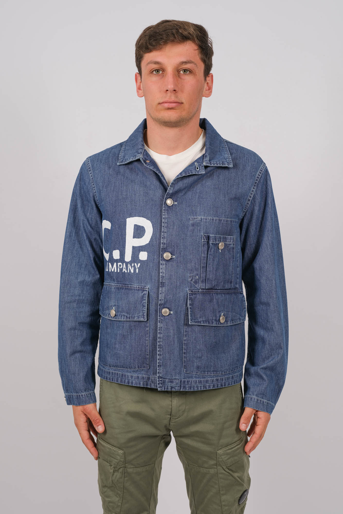 VESTE C.P COMPANY EN JEANS W131A-D11