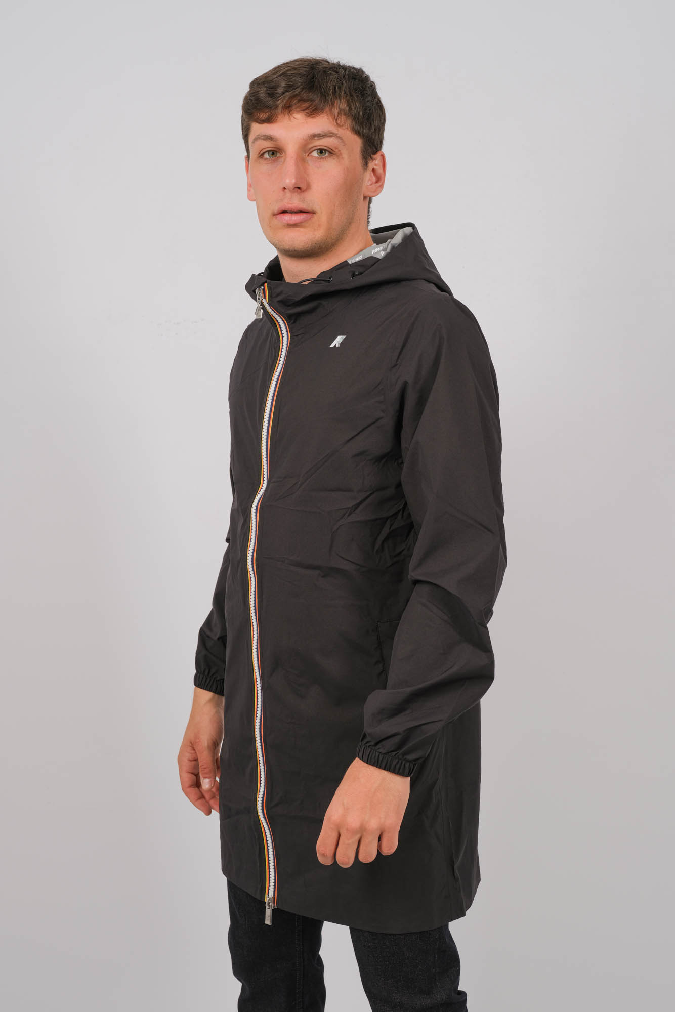 PARKAS K-WAY NYLON STRETCH NOIR K5127RW-USY