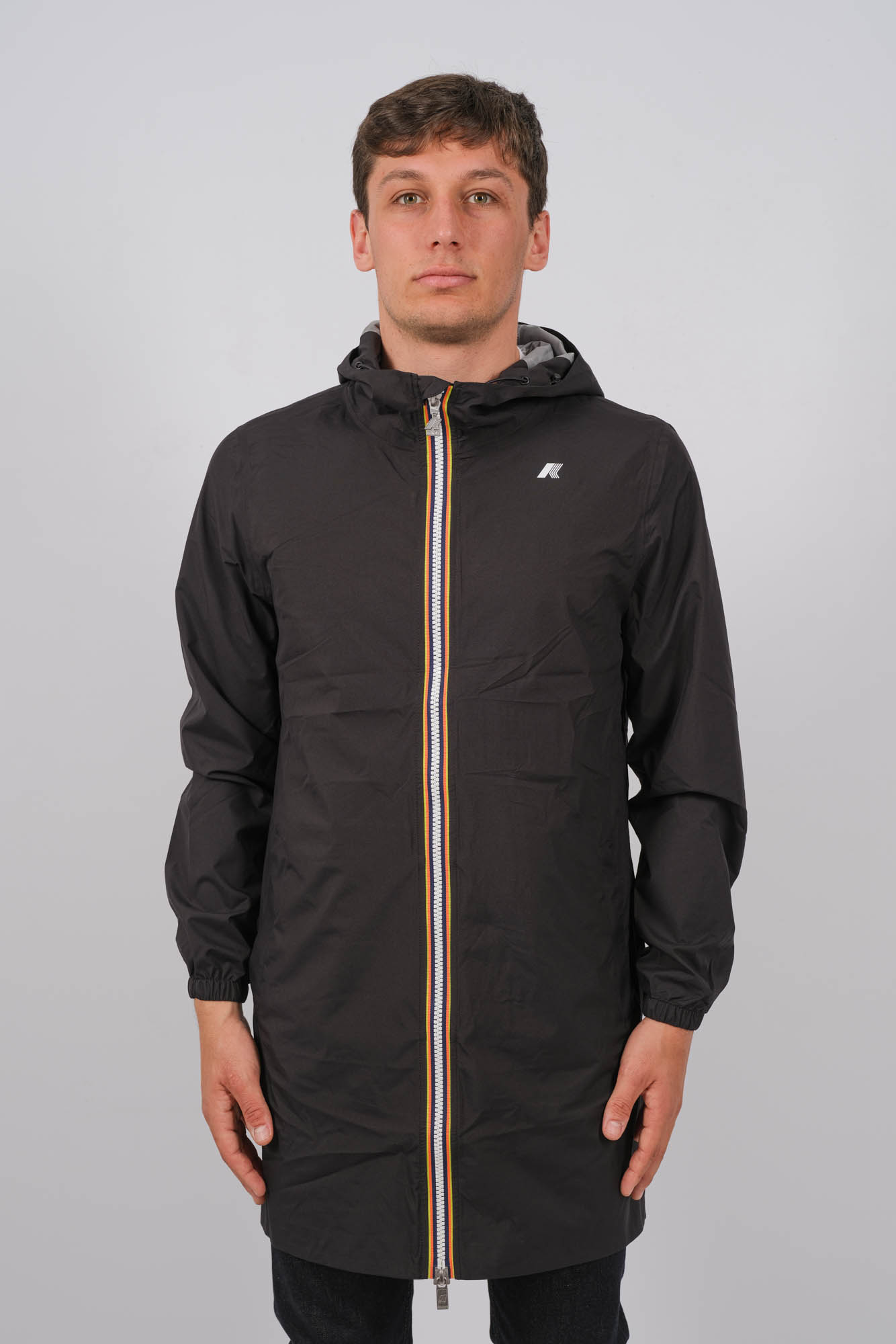 PARKAS K-WAY NYLON STRETCH NOIR K5127RW-USY