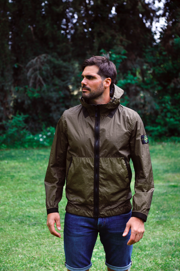  Image du produit BLOUSON STONE ISLAND KAKI NYLON BRILLANT 741540523-V0058 - 6